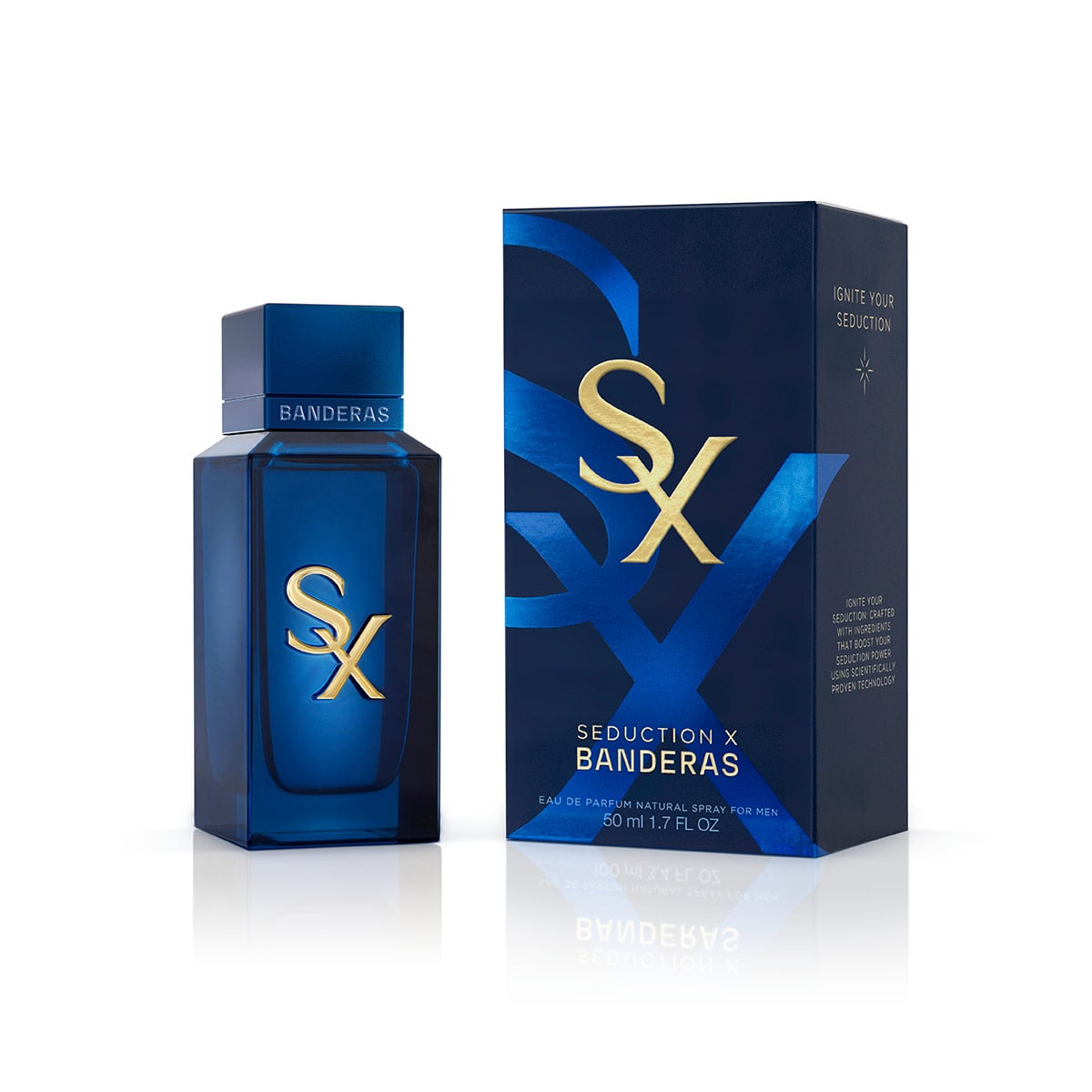 PERFUME ANTONIO BANDERAS SEDUCTION X HOMBRE EDP 50ML - 6