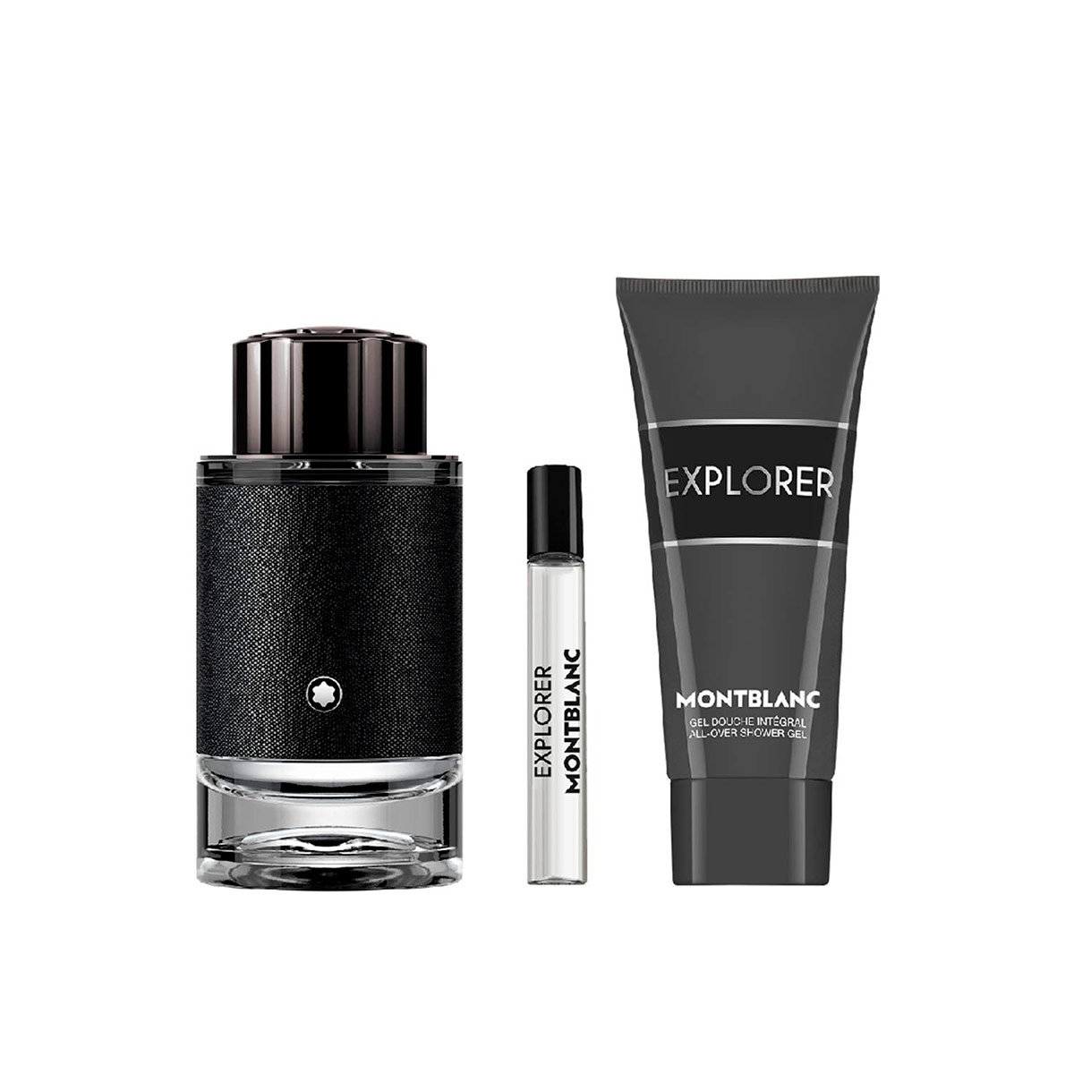SET MONTBLANC EXPLORER EDP HOMBRE 100 ML + SHOWER GEL 100 ML + MINI 7.5 ML - 2