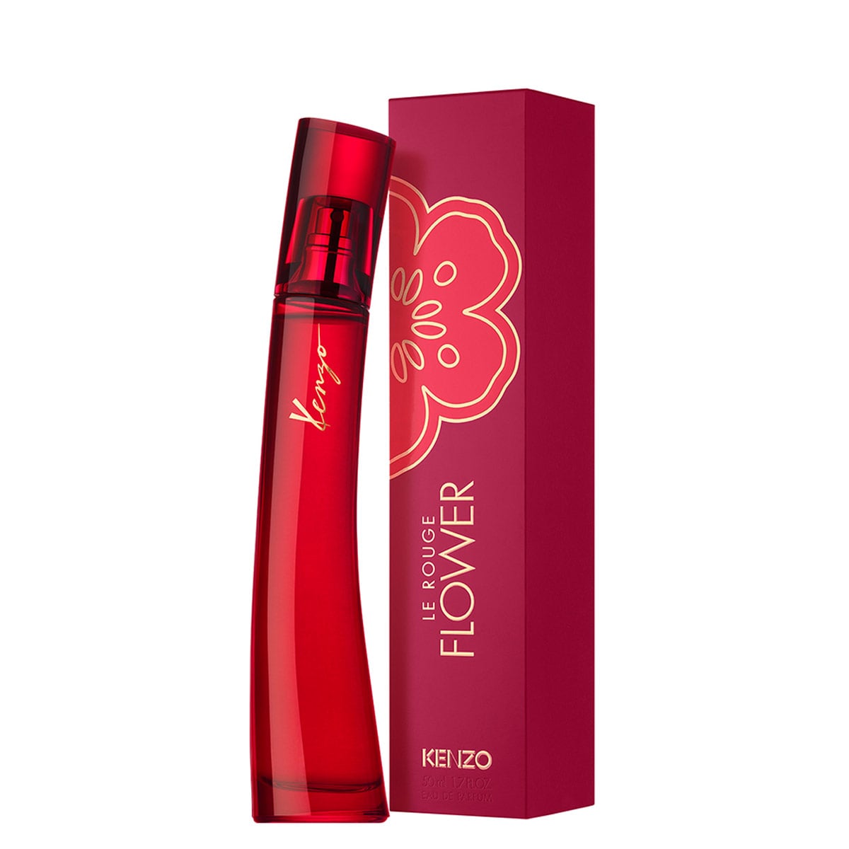 PERFUME KENZO FLOWER LE ROUGE MUJER EAU DE PARFUM 50ML - 1