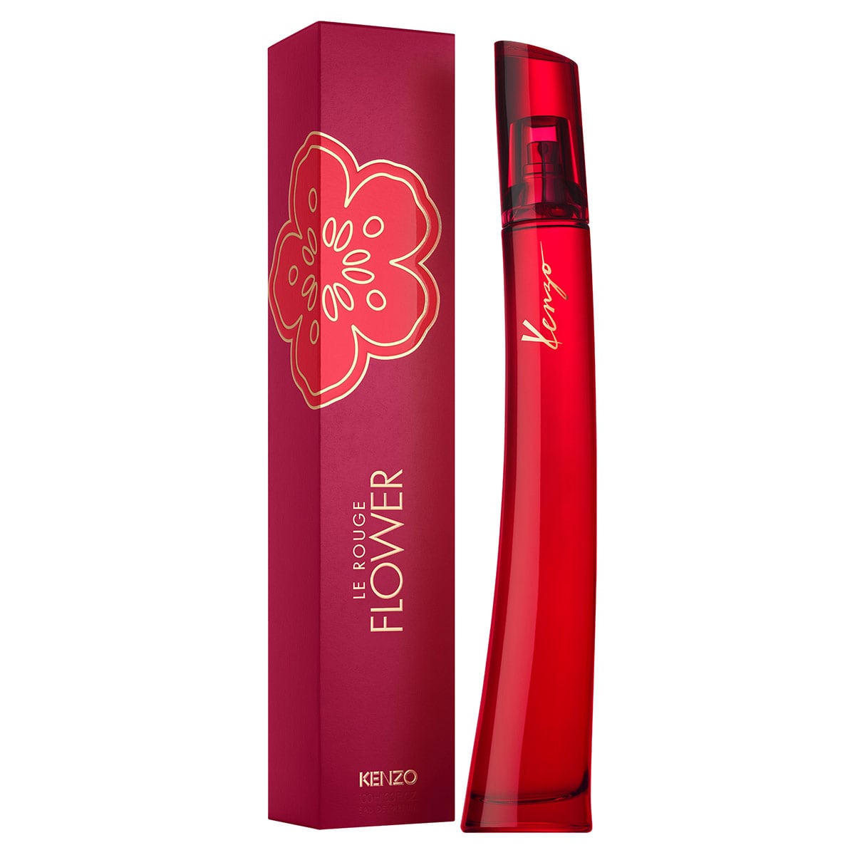 PERFUME KENZO FLOWER LE ROUGE MUJER EAU DE PARFUM 100ML - 1