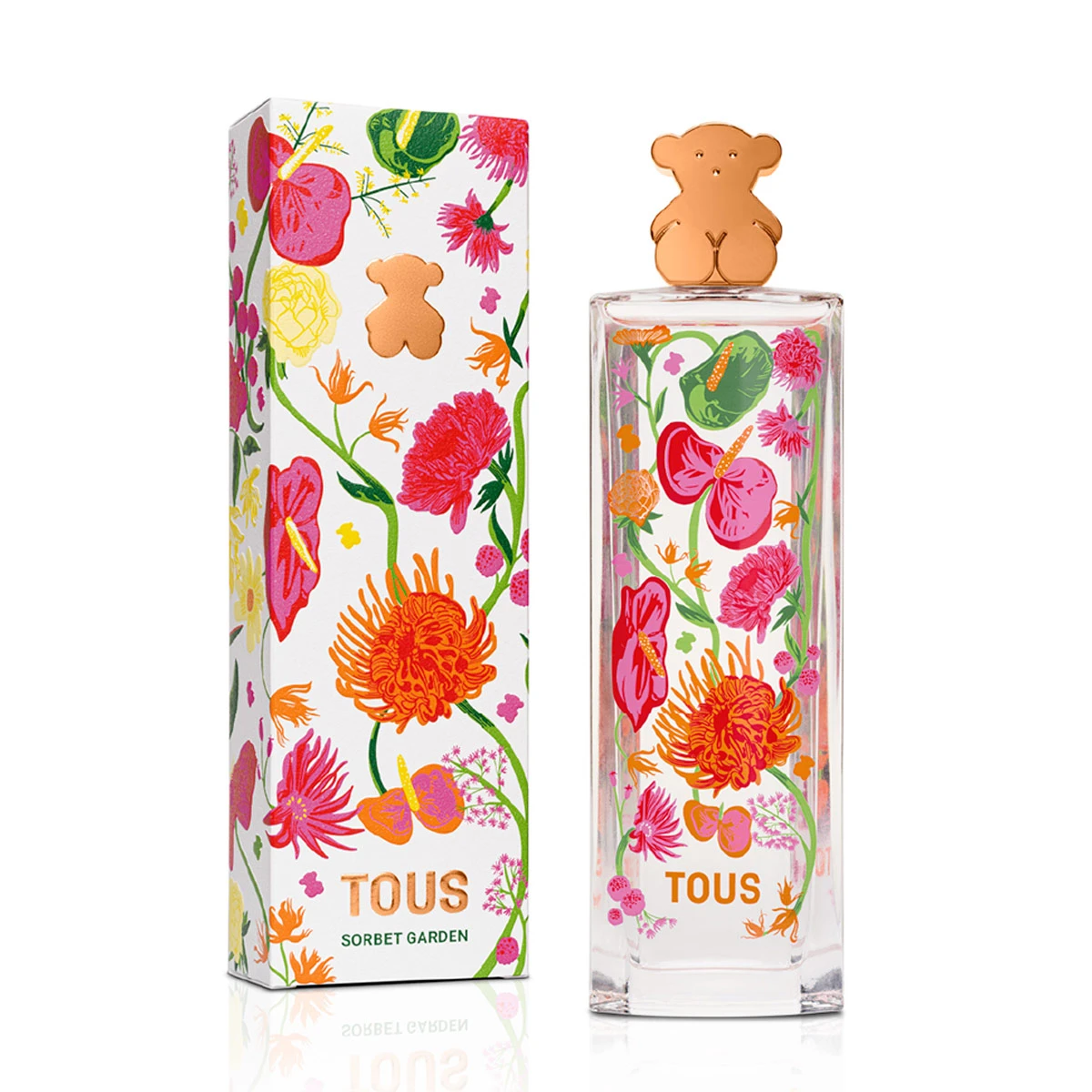 PACK PERFUME TOUS SORBET GARDEN MUJER EDT 90ML+LANYARD - 2