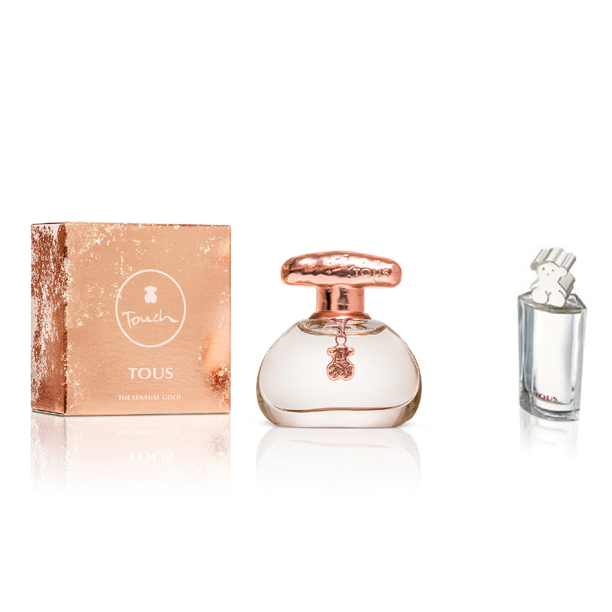 PACK PERFUME TOUS SENSUAL TOUCH MUJER EDT 30ML+TOUS EDT 4,5ML - 1