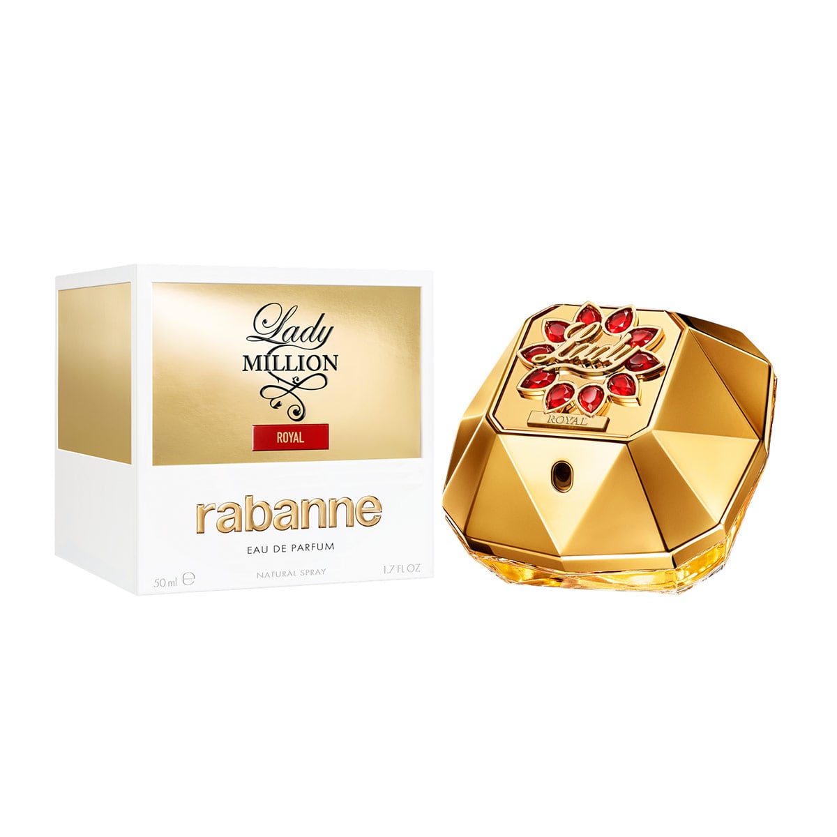 PERFUME PACO RABANNE LADY MILLION ROYAL MUJER EDP 50ML - 3