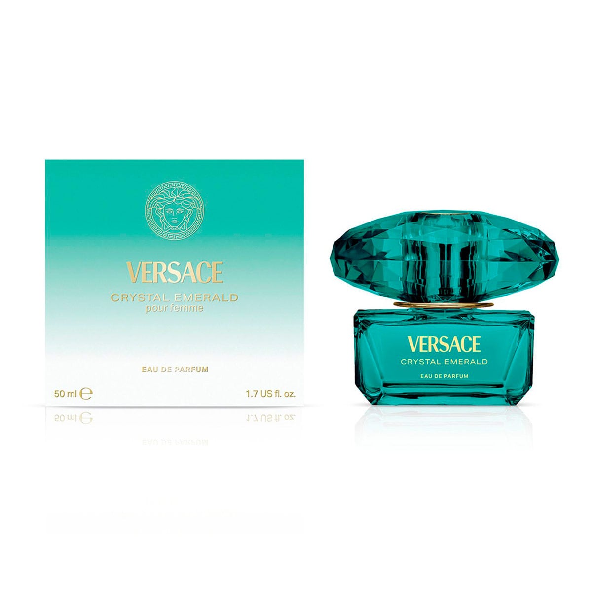 PERFUME VERSACE CRYSTAL EMERALD MUJER EAU DE PARFUM 50 ML - 2