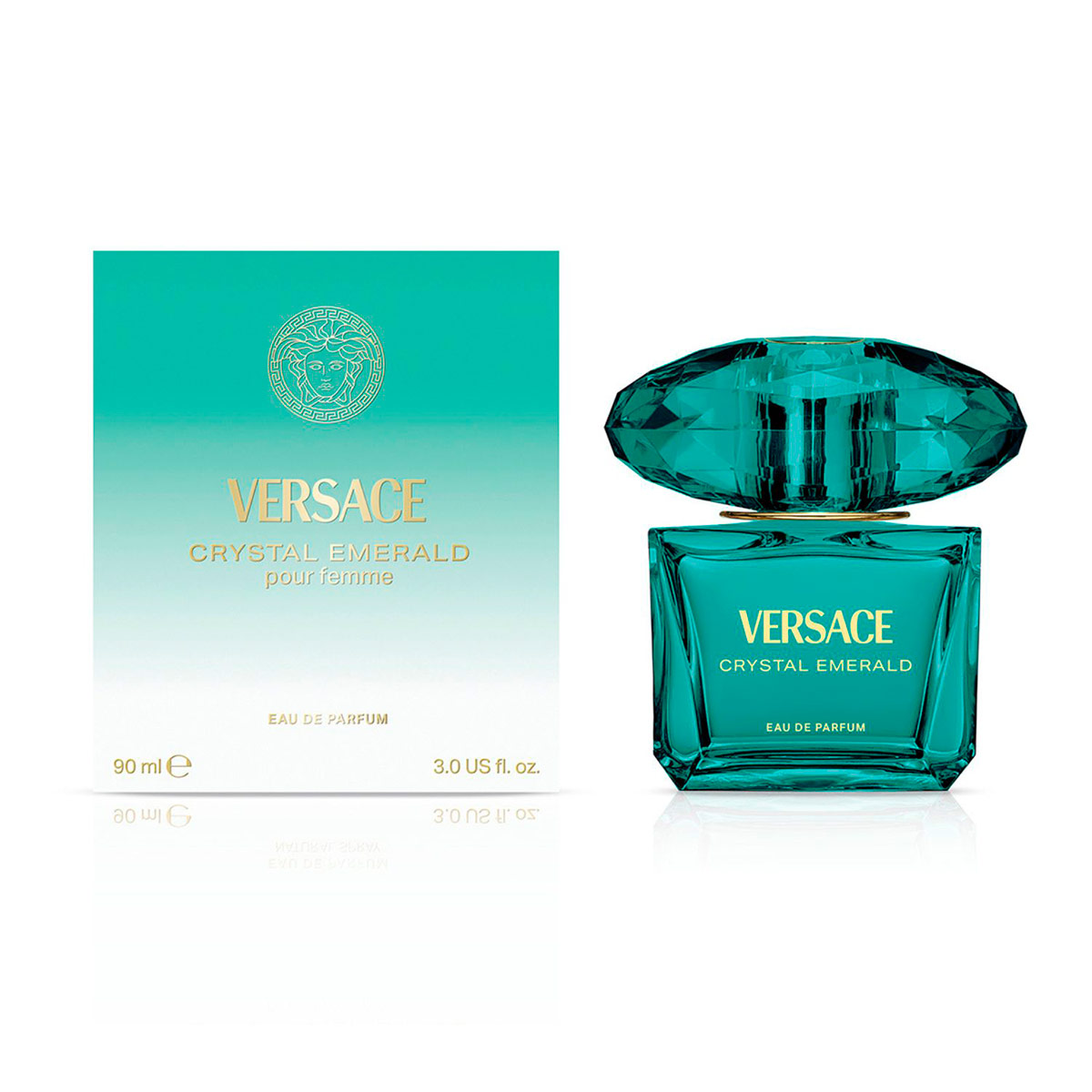 PERFUME VERSACE CRYSTAL EMERALD MUJER EAU DE PARFUM 90 ML - 2