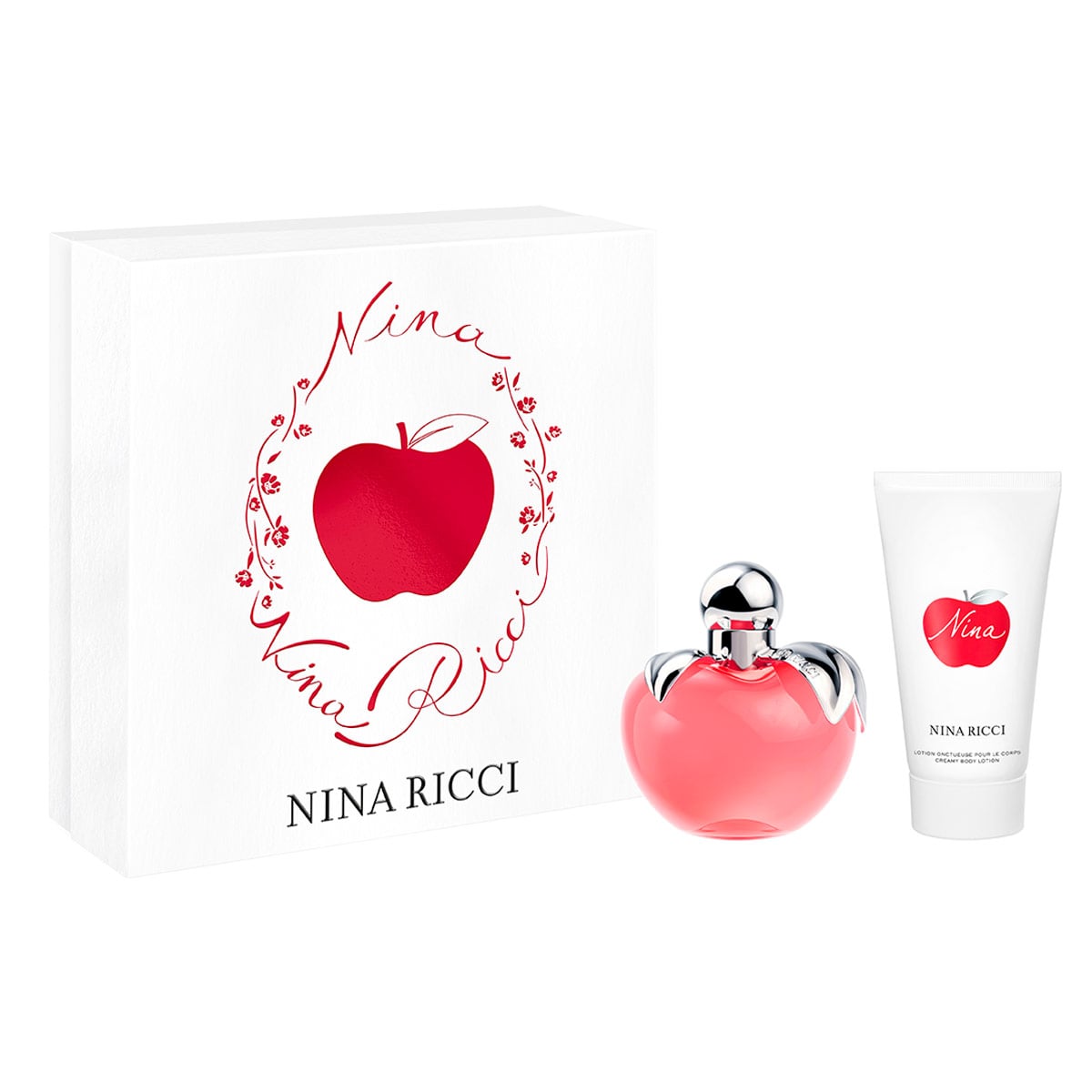 SET PERFUME NINA RICCI NINA MUJER EDT 80ML+75ML - 1