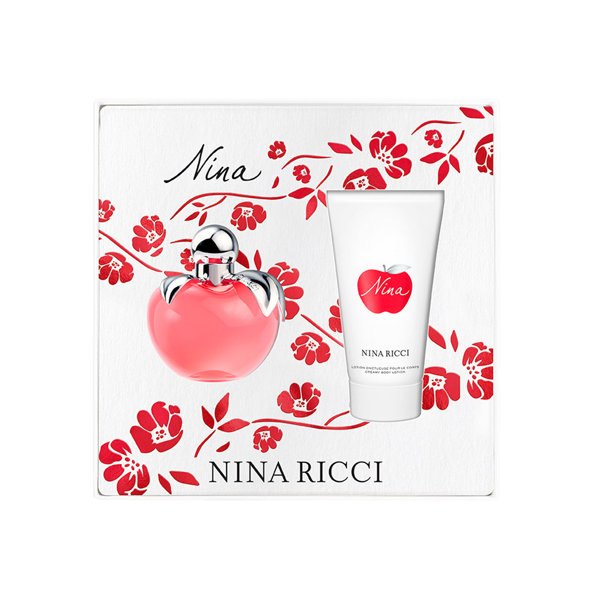 SET PERFUME NINA RICCI NINA MUJER EDT 80ML+75ML - 3