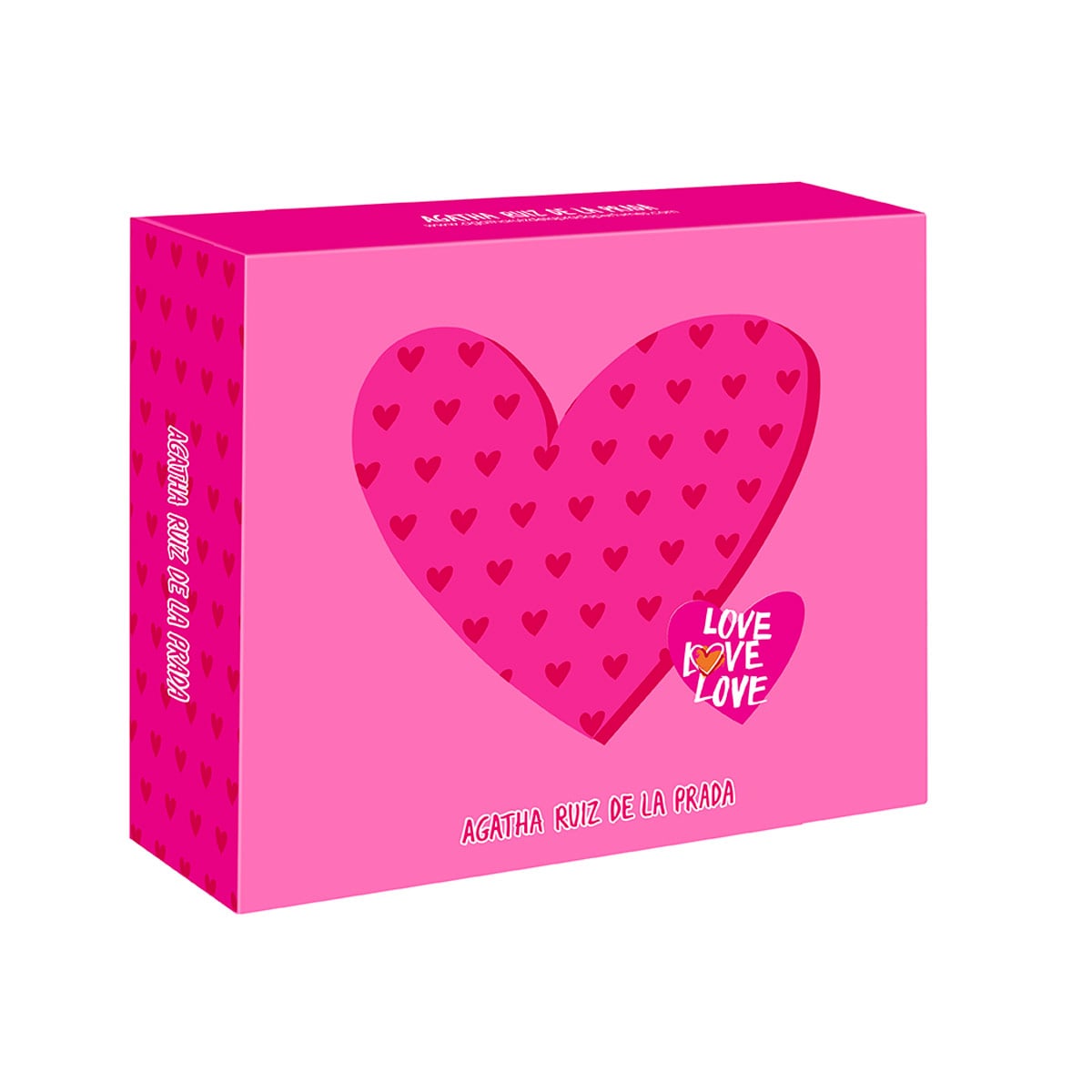SET PERFUME AGATHA RUIZ DE LA PRADA LOVE LOVE LOVE MUJER EDT 80ML+LABIAL - 1