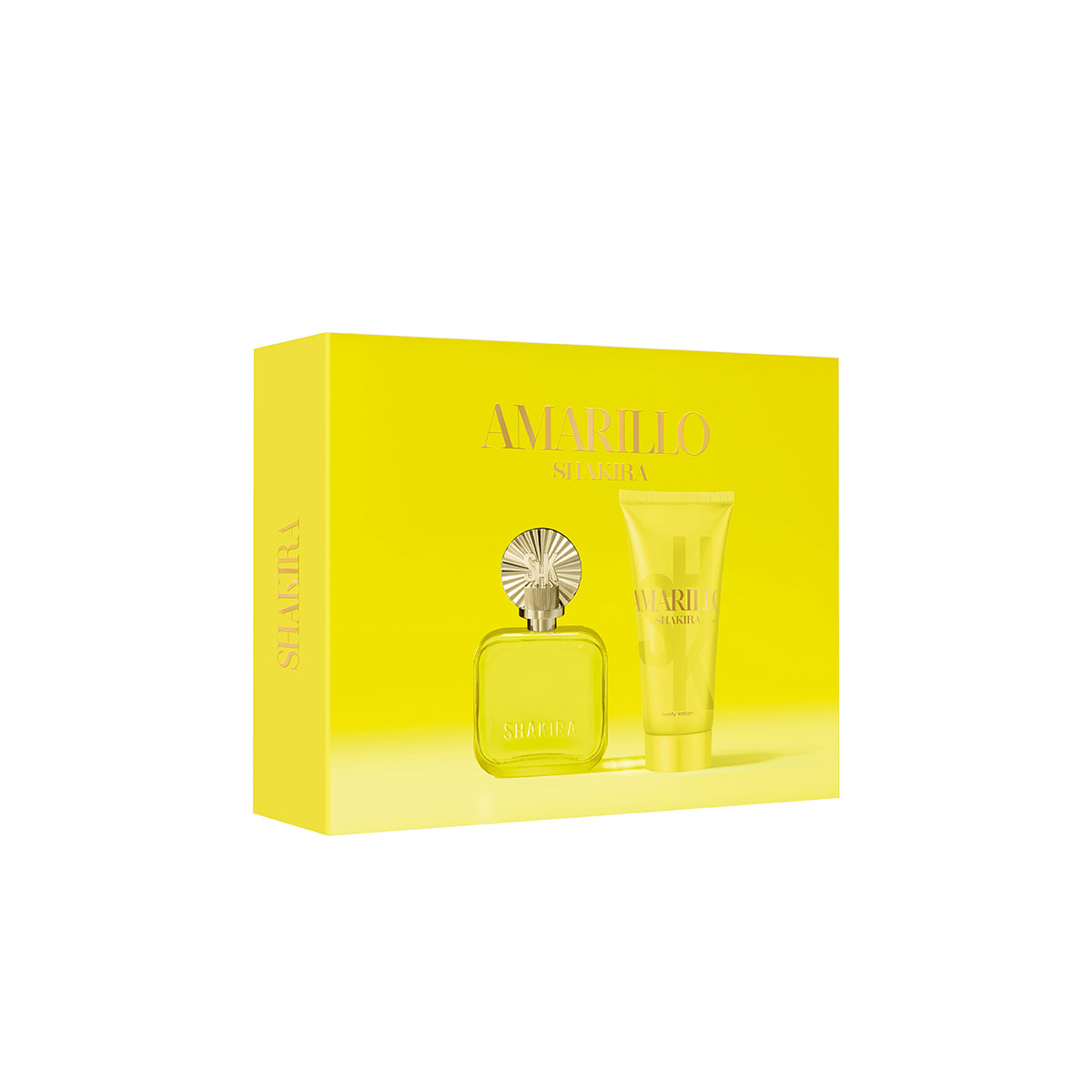 SET PERFUME SHAKIRA AMARILLO MUJER EDP 50ML+75ML - 2