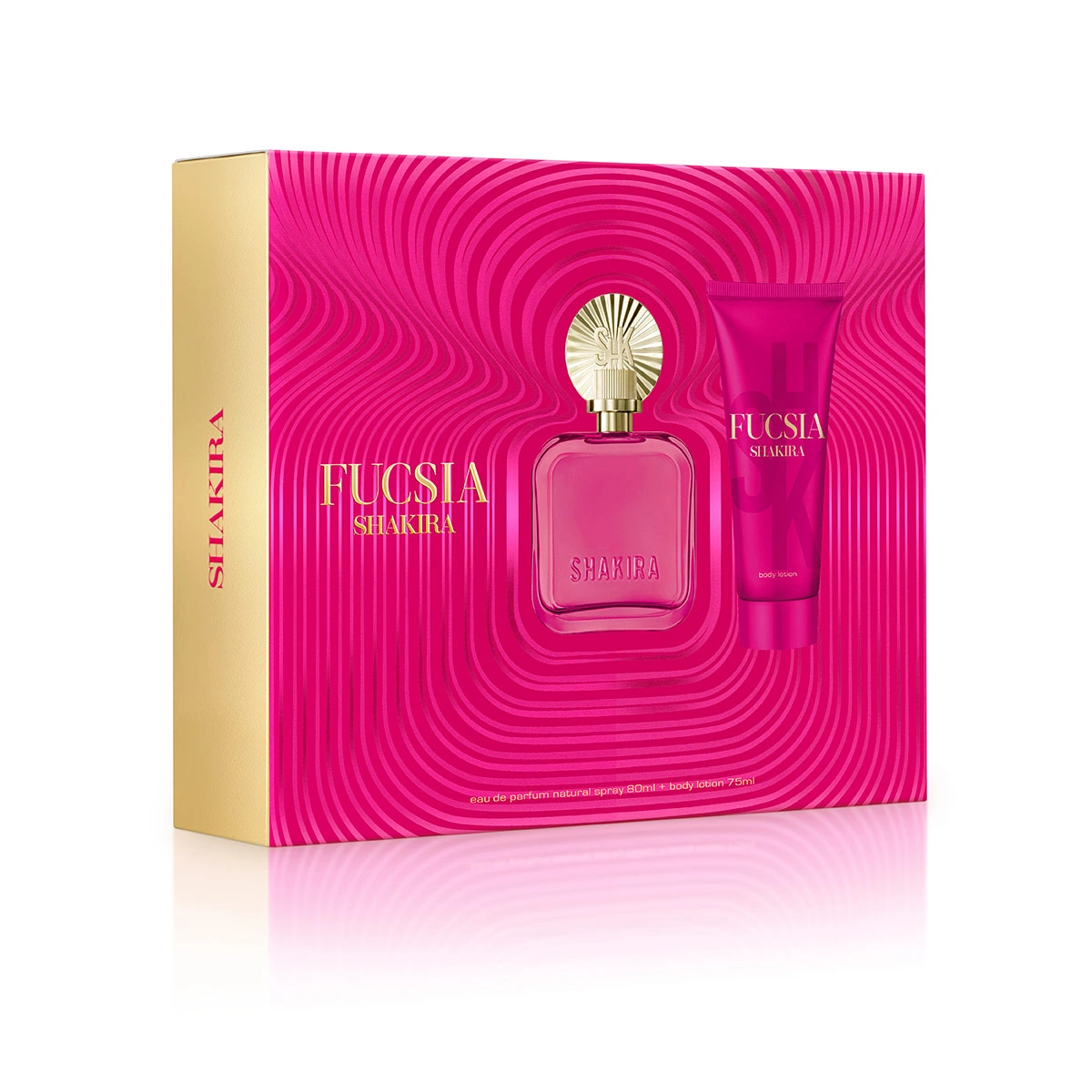 SET PERFUME SHAKIRA FUCSIA MUJER EDP 80ML+75ML - 2