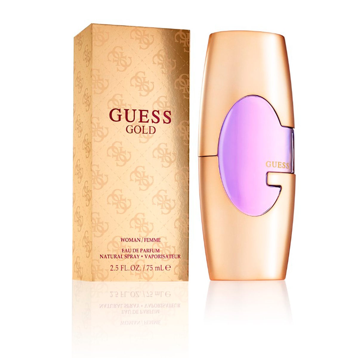 PERFUME GUESS FOR WOMAN GOLD EDP 75ML - 1