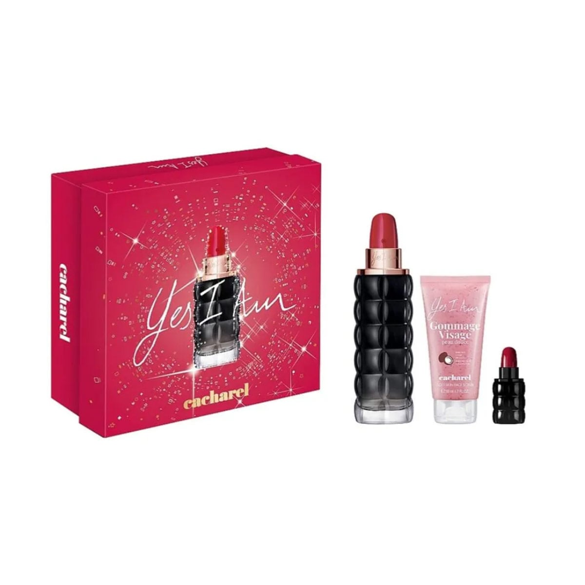 SET PERFUME CACHAREL YES I AM MUJER 75ML+5ML - 1