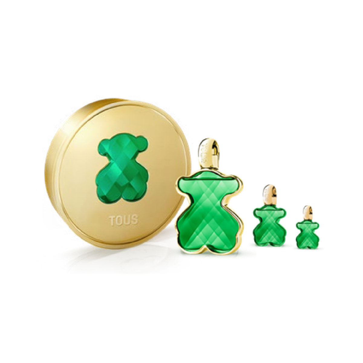 SET PERFUME TOUS LOVEME THE EMERALD ELIXIR MUJER 90ML+15ML+MINI 4,5ML - 1