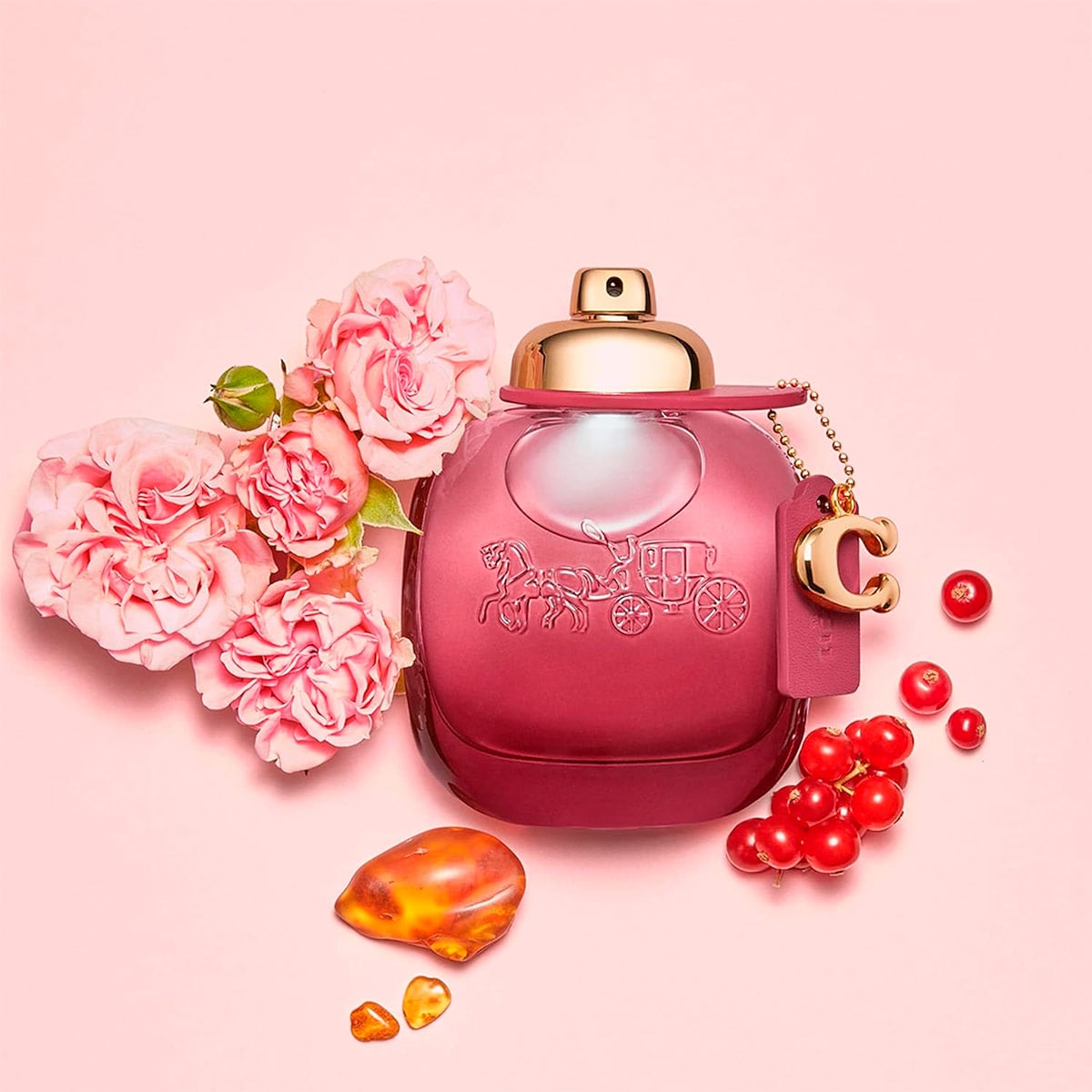 SET PERFUME COACH WILD ROSE MUJER EDP 90ML+100ML+POUCH - 3