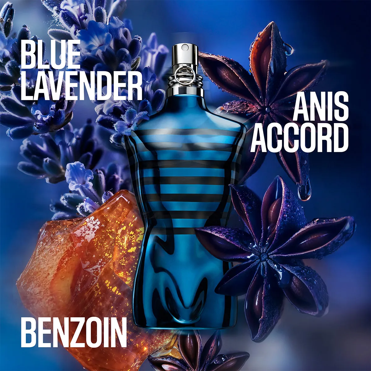 PERFUME JEAN PAUL GAULTIER LE MALE IN BLUE HOMBRE EDP 125ML - 4