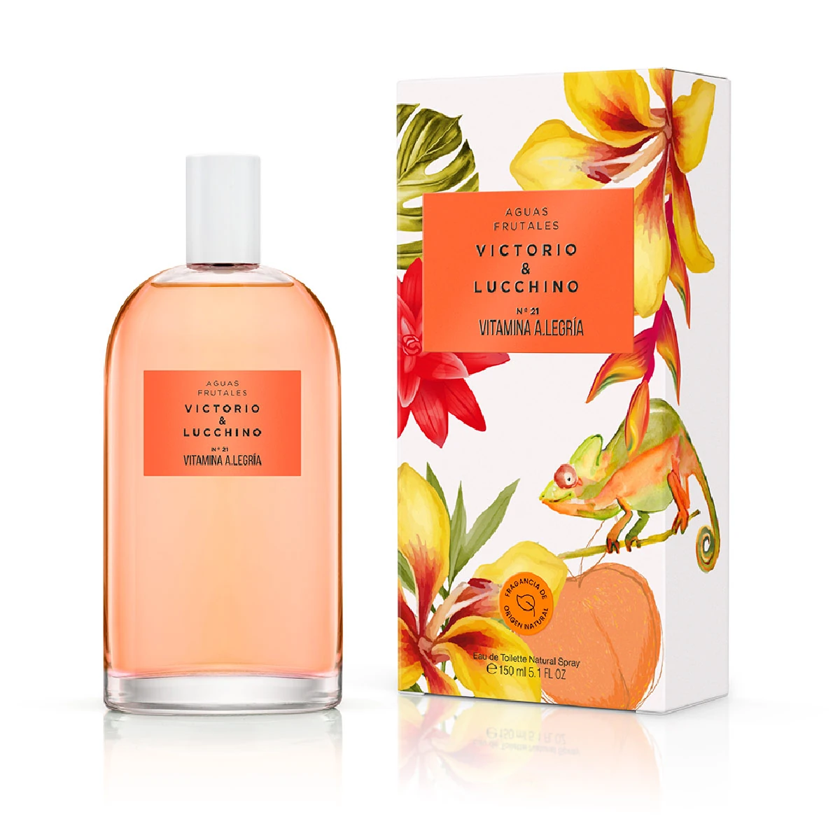 PERFUME VICTORIO & LUCCHINO AGUA FRUTAL N21 VITAMINA ALEGRIA MUJER EDT 150ML - 2