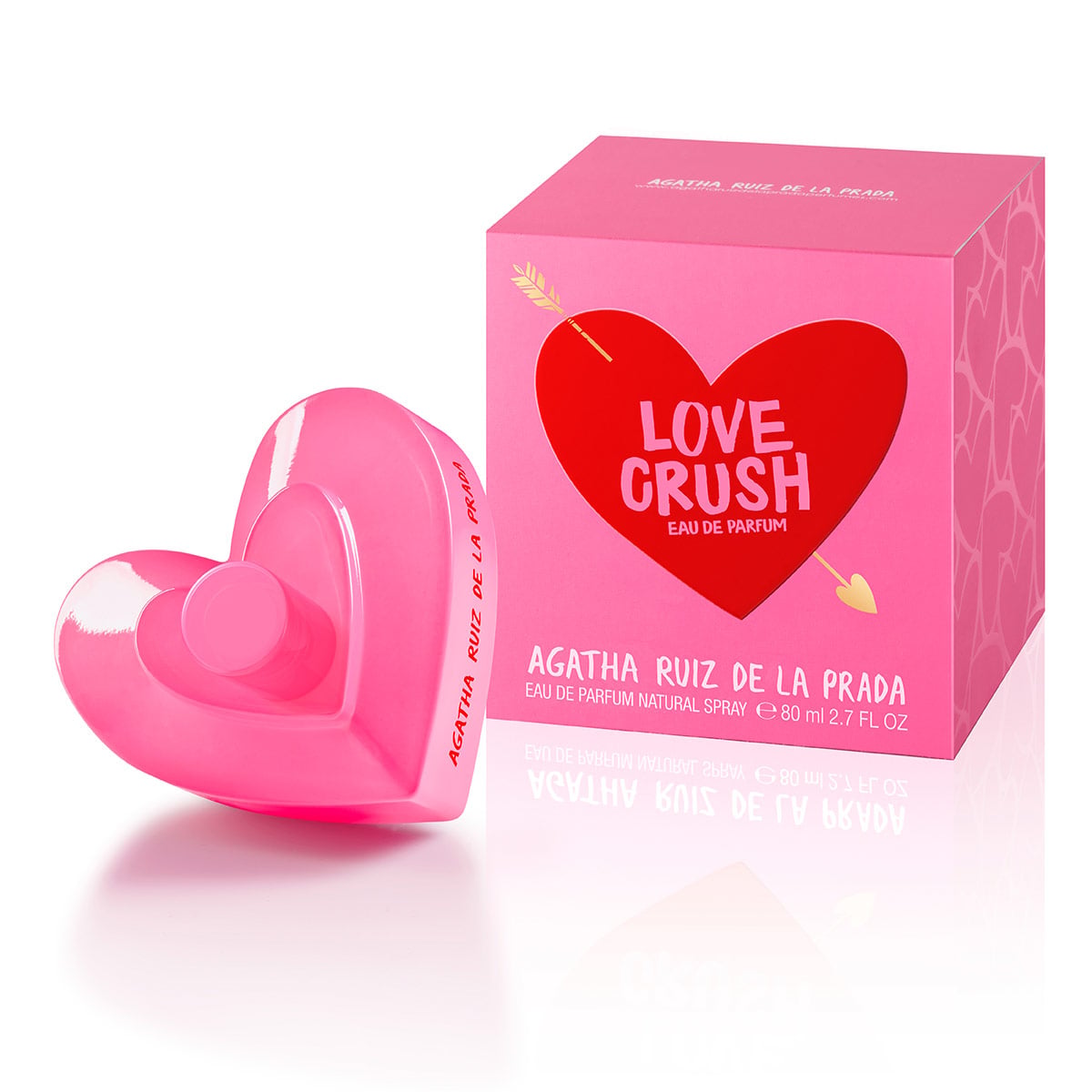 PERFUME AGATHA RUIZ DE LA PRADA LOVE CRUSH MUJER EDP 80ML - 1