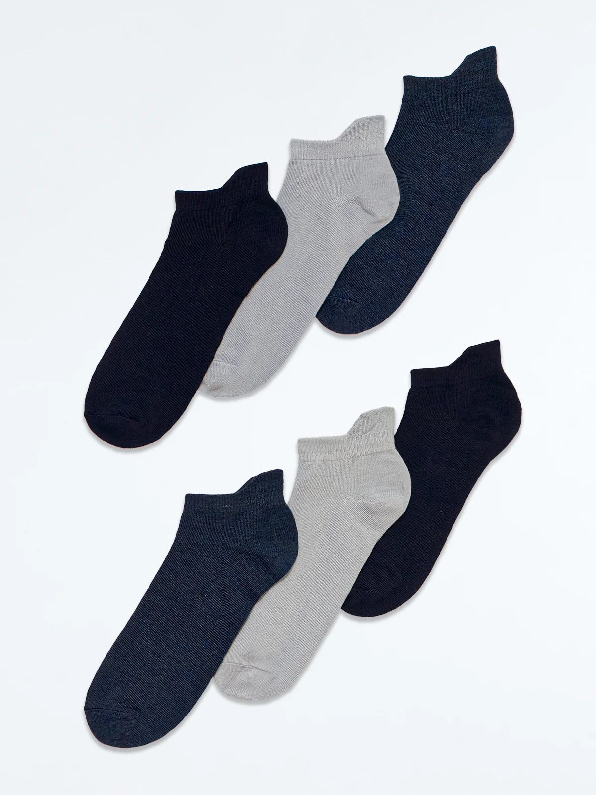 PACK X6 MEDIAS HOMBRE INDEX CORTO - 2