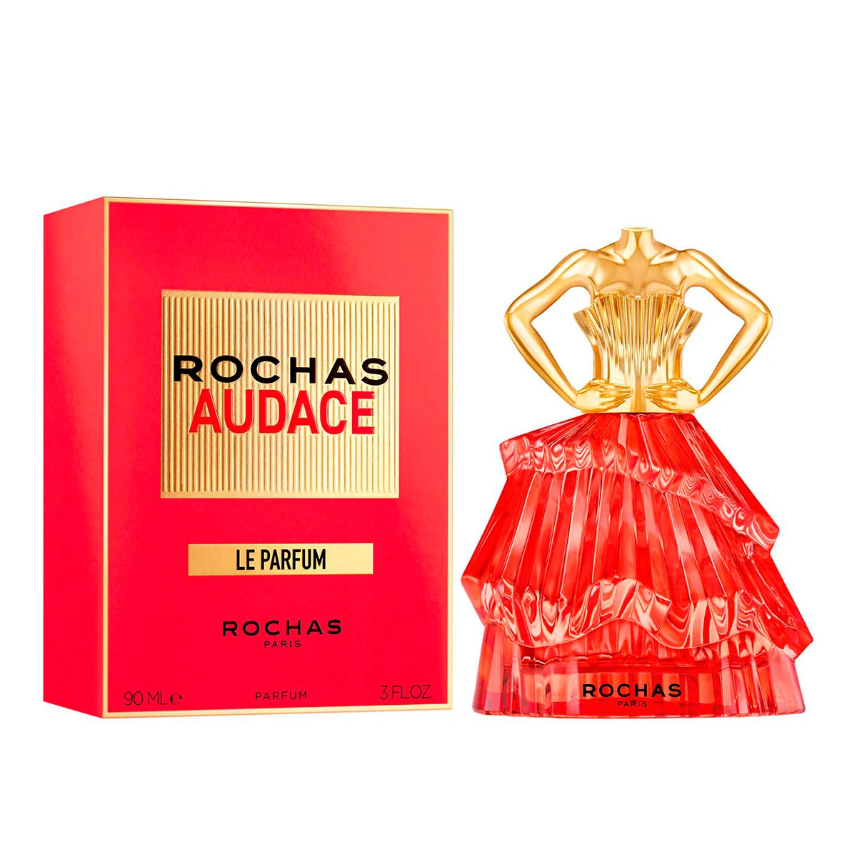 PERFUME ROCHAS AUDAE LE PARFUM MUJER 90ML - 1