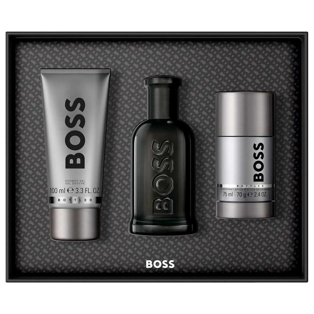 SET PERFUME HUGO BOSS BOSS BOTTLED HOMBRE PARFUM 100ML - 3