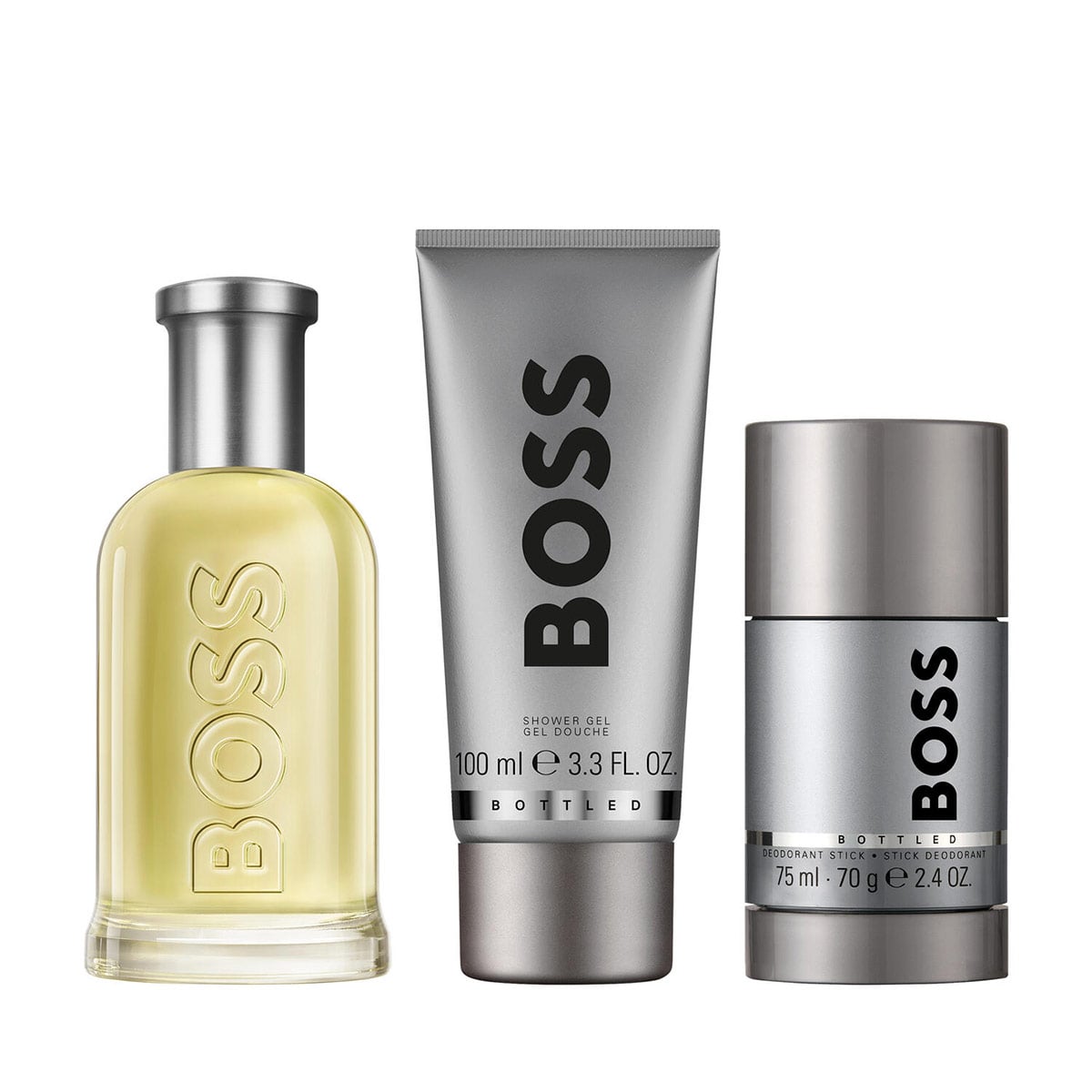SET PERFUME HUGO BOSS BOSS BOTTLED HOMBRE EAU DE TOILETTE 100ML - 1