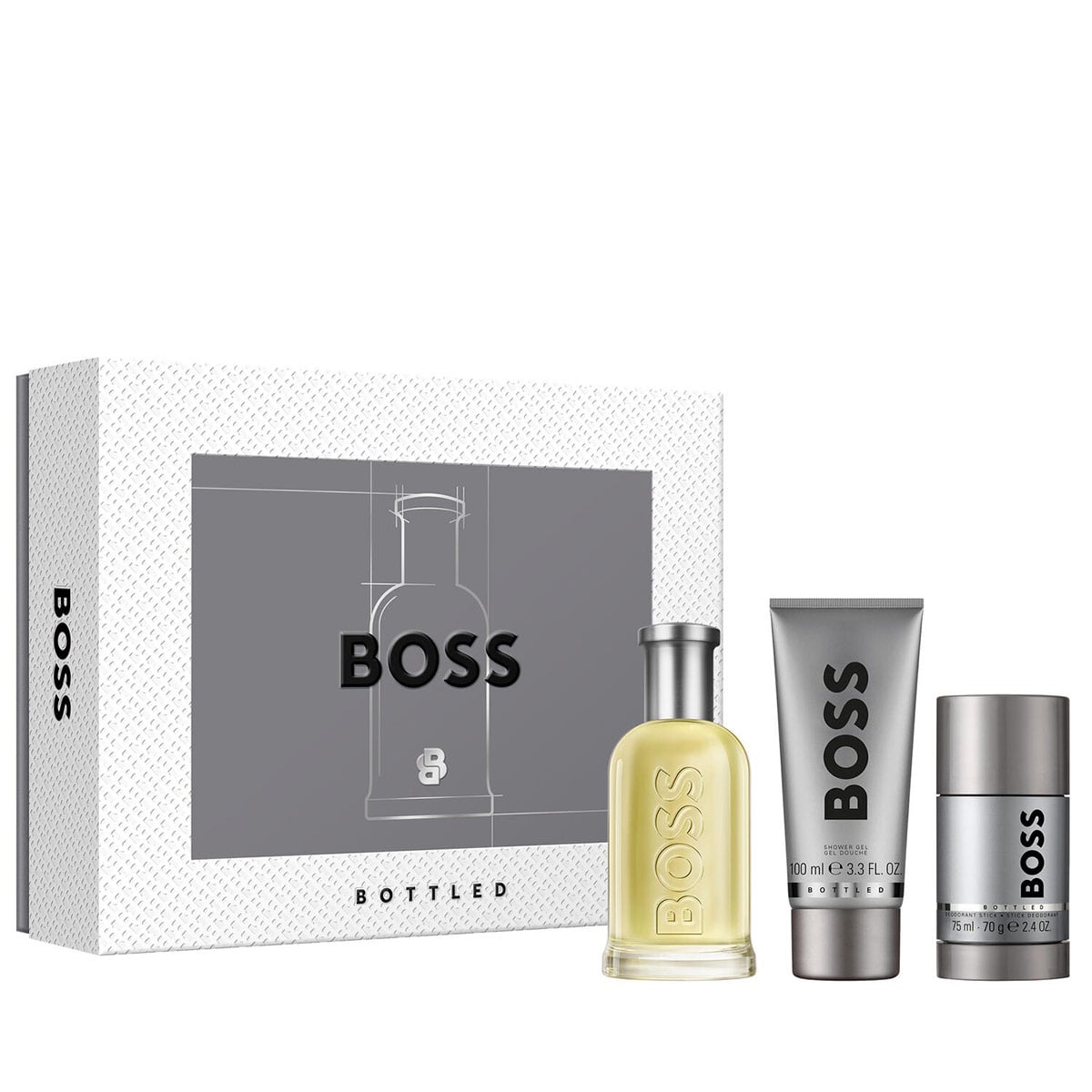 SET PERFUME HUGO BOSS BOSS BOTTLED HOMBRE EAU DE TOILETTE 100ML - 2