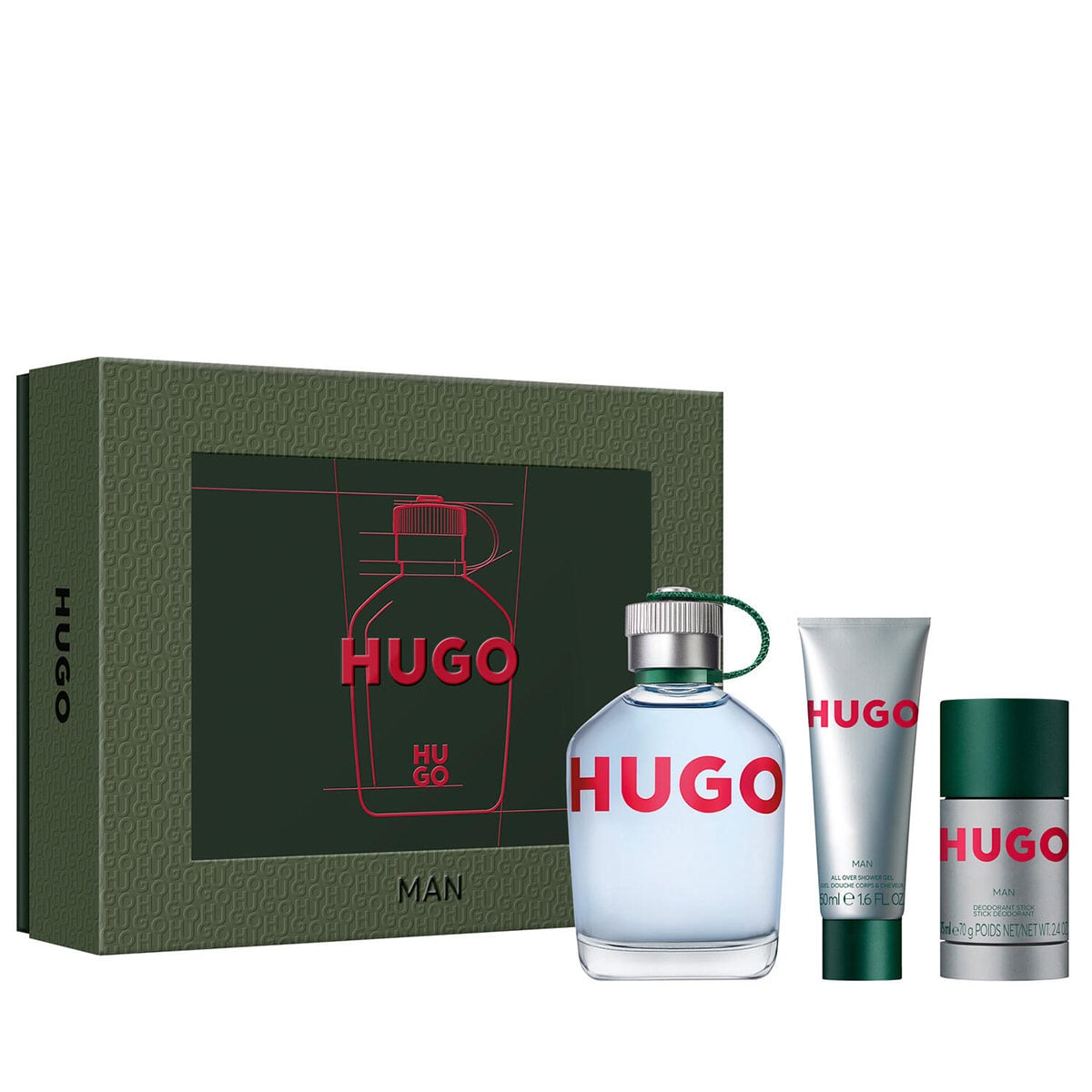 SET PERFUME HUGO BOSS MAN EAU DE TOILETTE 125ML - 2