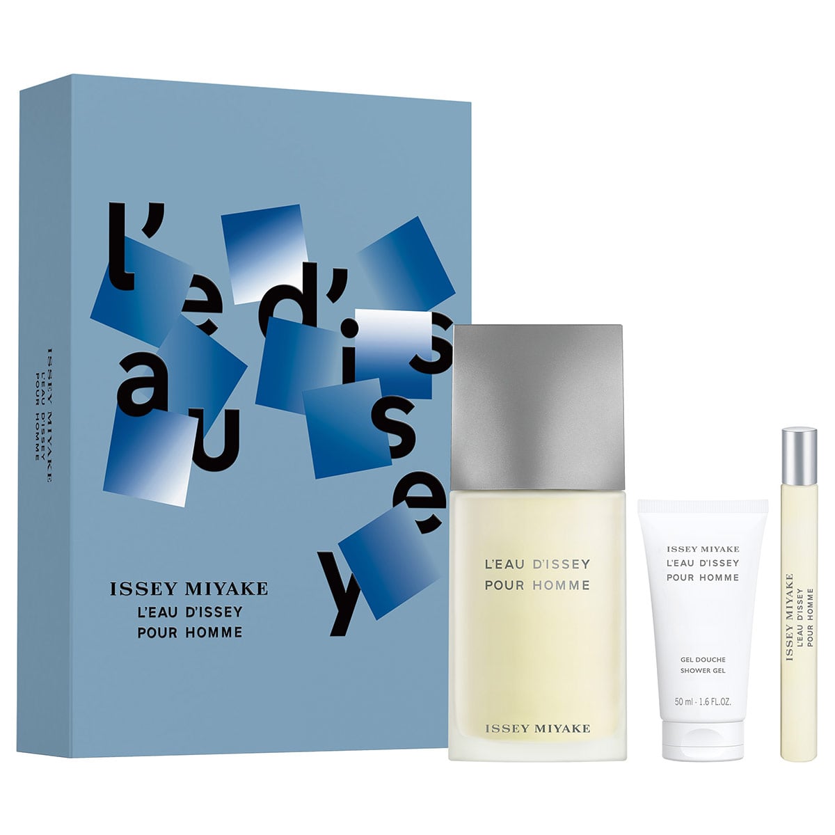 SET PERFUME ISSEY MIYAKE L'EAU D'ISSEY HOMBRE EAU DE TOILETTE 100ML - 1