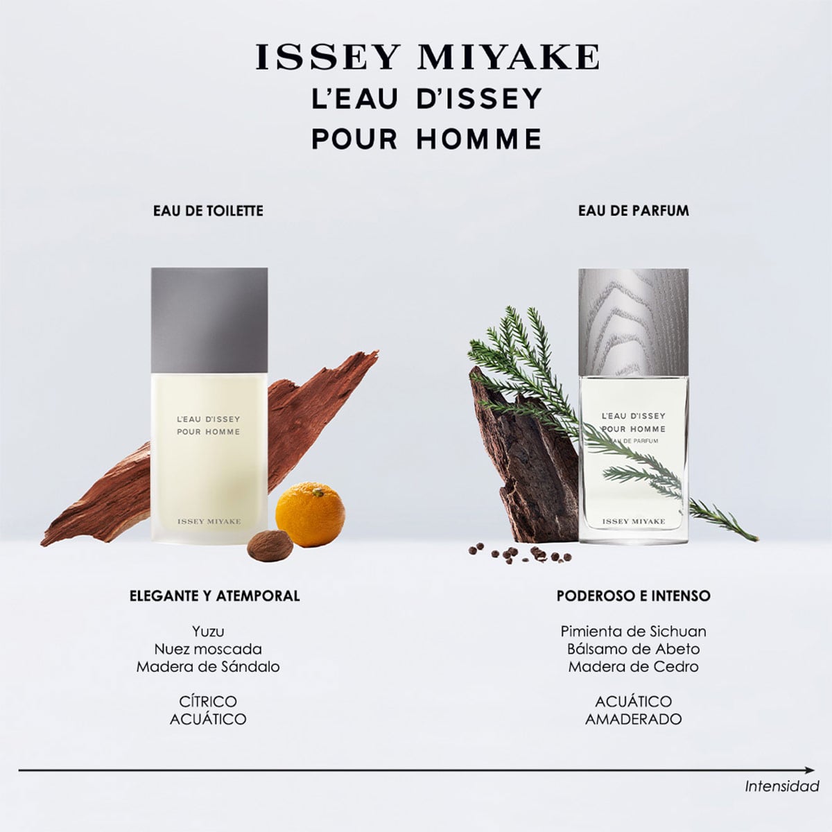 SET PERFUME ISSEY MIYAKE L'EAU D'ISSEY HOMBRE EAU DE TOILETTE 100ML - 4