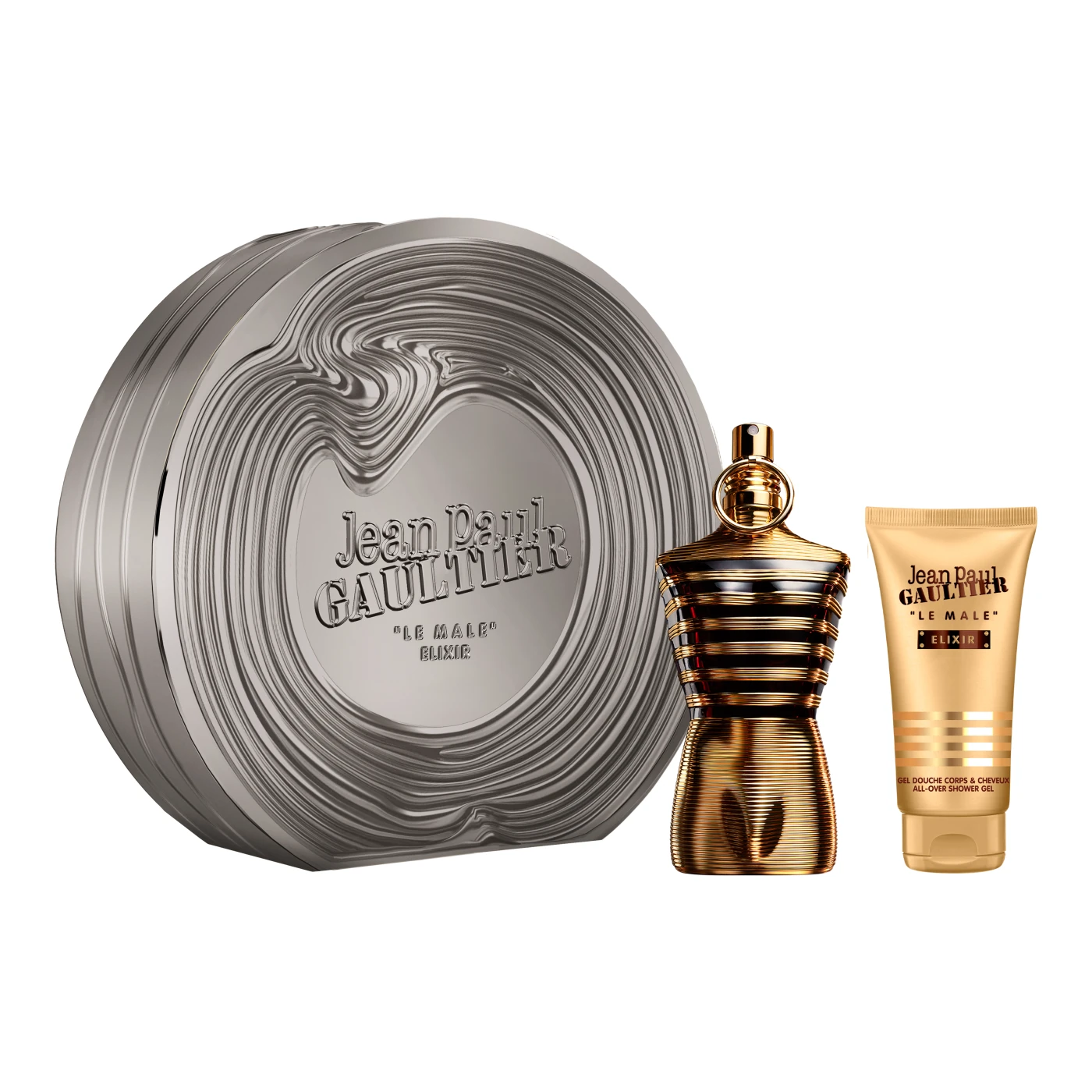 PERFUME JEAN PAUL GAULTIER LE MALE ELIX 125 ML + SHOWER GEL 75 ML HOMBRE - 1