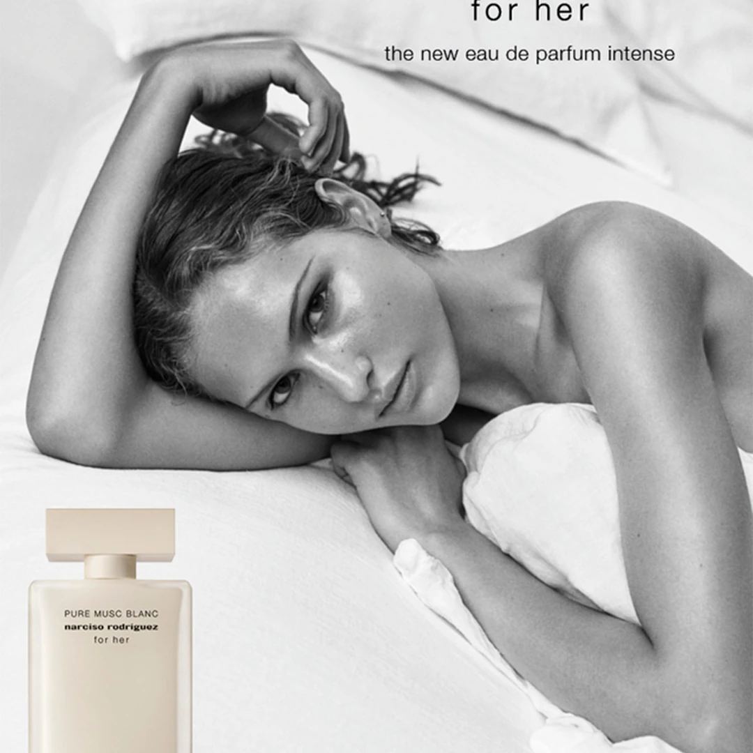 PERFUME NARCISO RODRIGUEZ PURE MUSC BLANC MUJER EDP INTENSE 100ML - 3