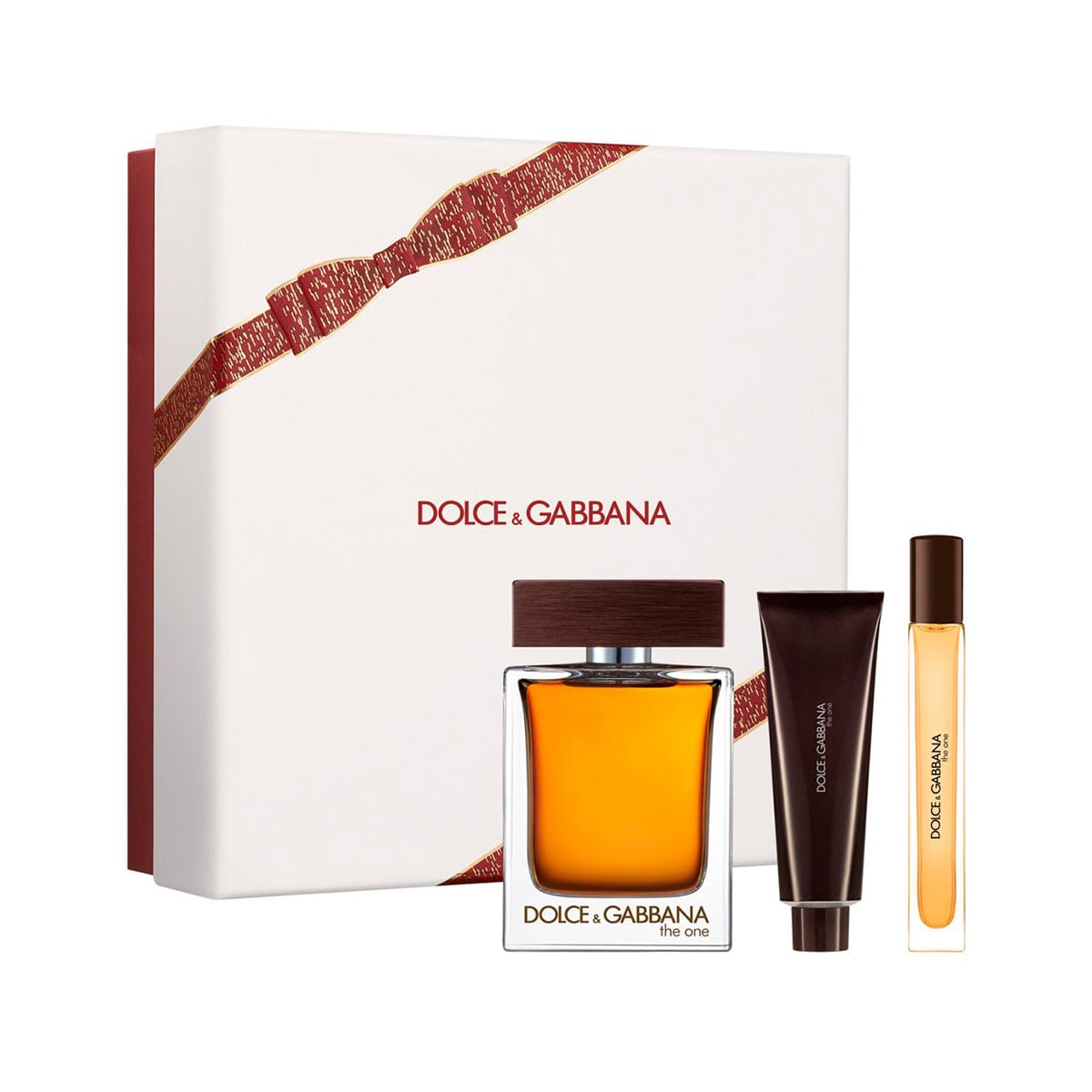 SET PERFUME DOLCE&GABBANA THE ONE POUR HOMME EAU DE TOILETTE 100ML+50ML+10ML - 1