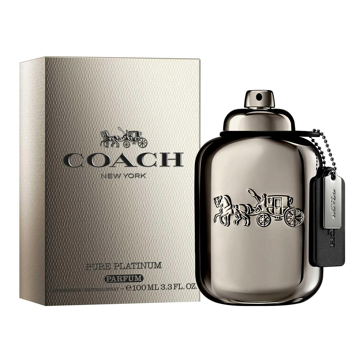 PERFUME COACH PURE PLATINUM HOMBRE PARFUM 100ML - 1