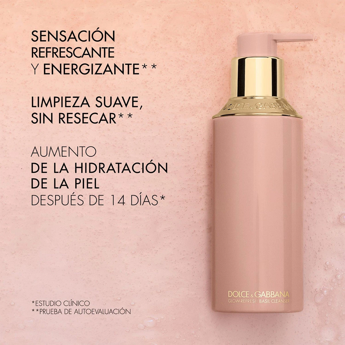 LIMPIADOR HIDRATANTE DOLCE&GABBANA GLOW-REFRESH BASIL CLEANSER - 5
