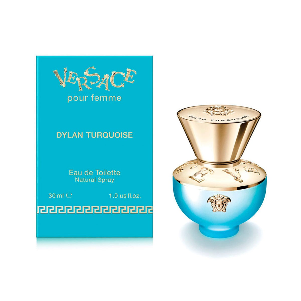 PERFUME VERSACE DYLAN TURQUOISE MUJER EDT 30ML - 2