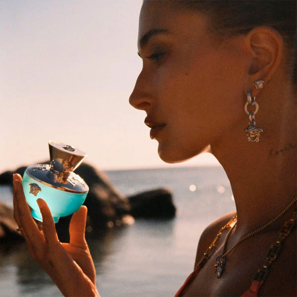 PERFUME VERSACE DYLAN TURQUOISE MUJER EDT 30ML - 4