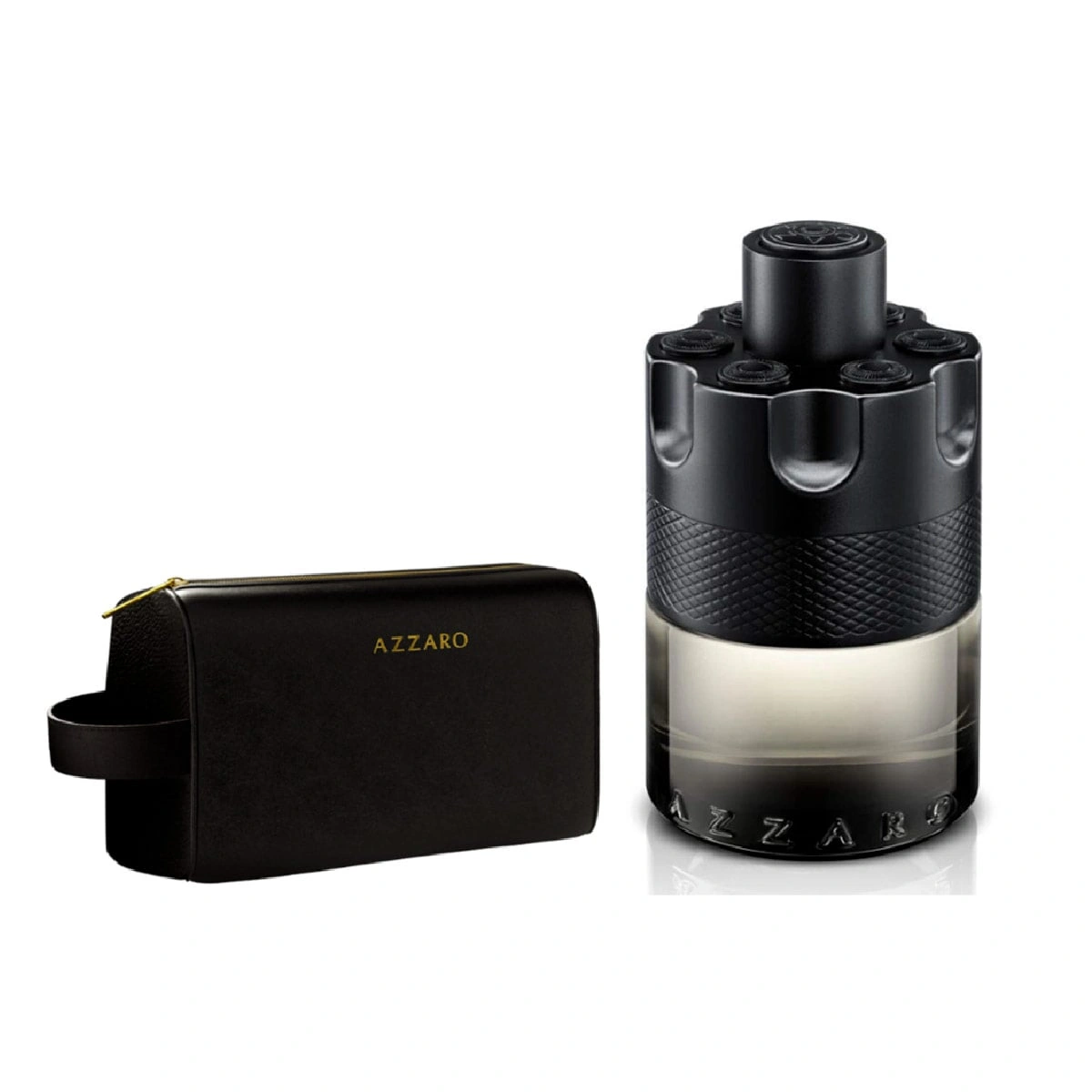SET PERFUME AZZARO THE MOST WANTED HOMBRE EDT 100ML+NECESER - 1