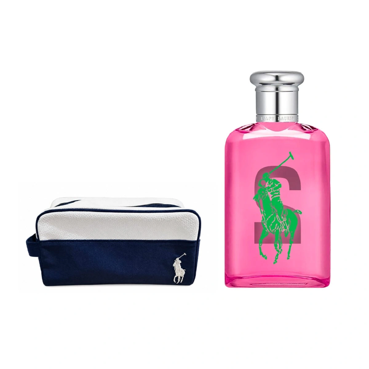 SET PERFUME RALPH LAUREN PINK MUJER EDT 100ML+NECESER - 1