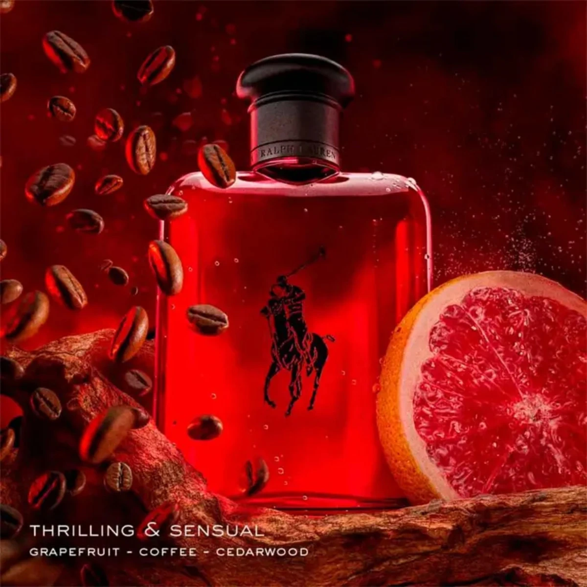 SET PERFUME RALPH LAUREN POLO RED HOMBRE EDT 200ML+MOCHILA - 2