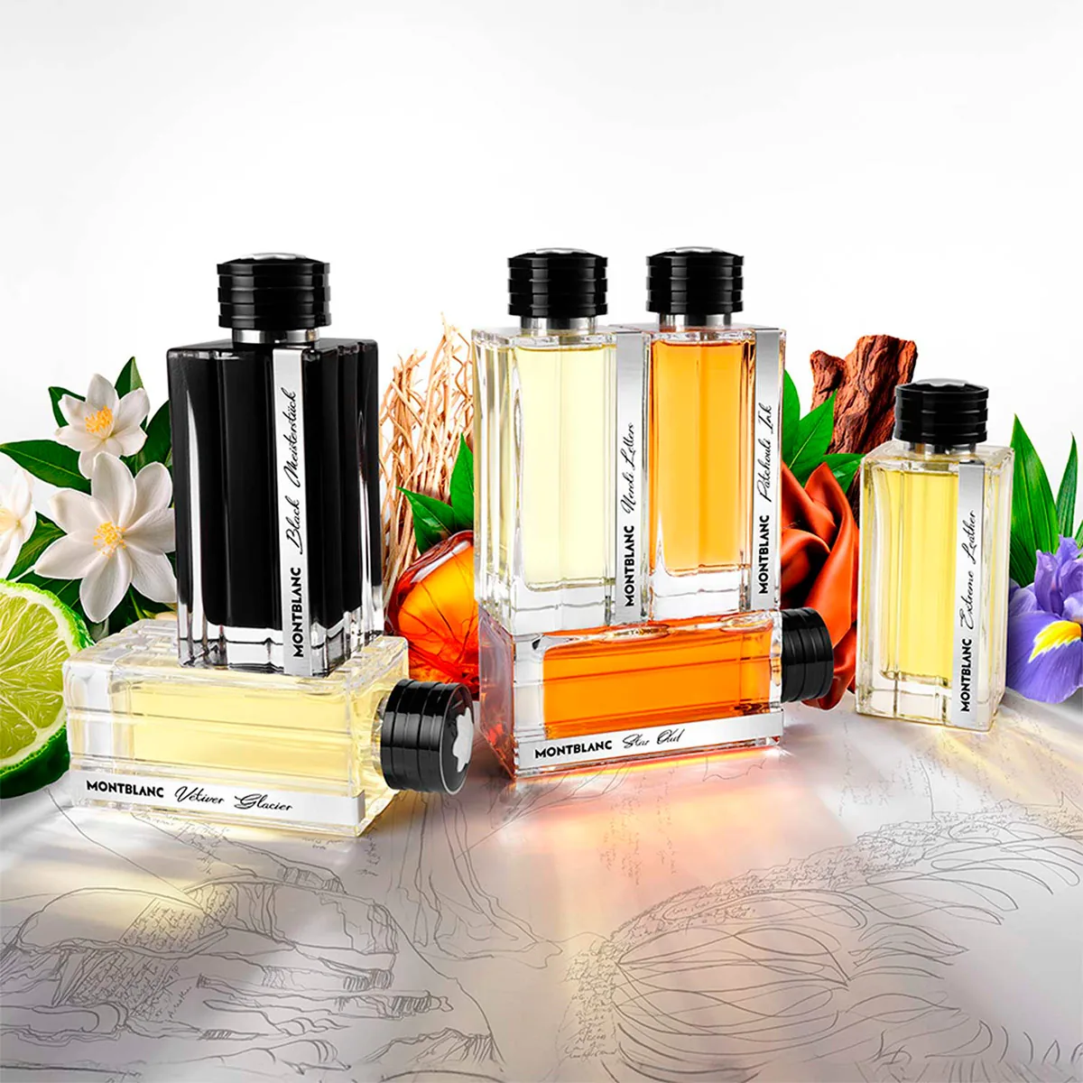 PERFUME MONTBLANC COLLECTION NEROLI LETTERS HOMBRE EDP 125ML - 4