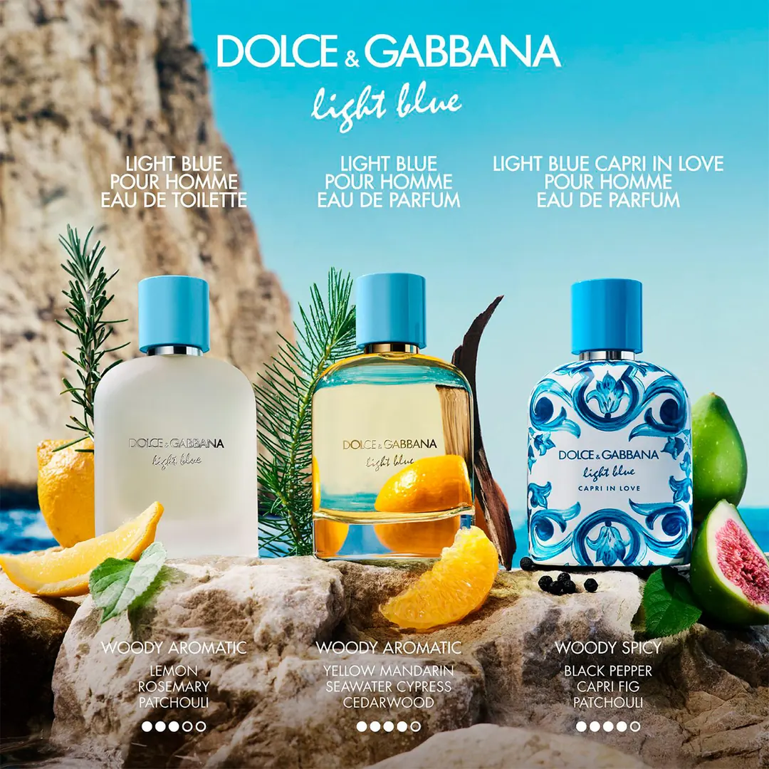 PERFUME DOLCE&GABBANA LIGHT BLUE HOMBRE EAU DE PARFUM 50ML - 7