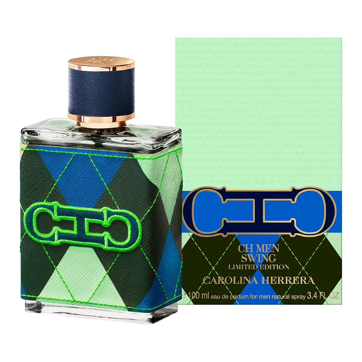 PERFUME CAROLINA HERRERA CH SWING HOMBRE EDP 100ML - 2