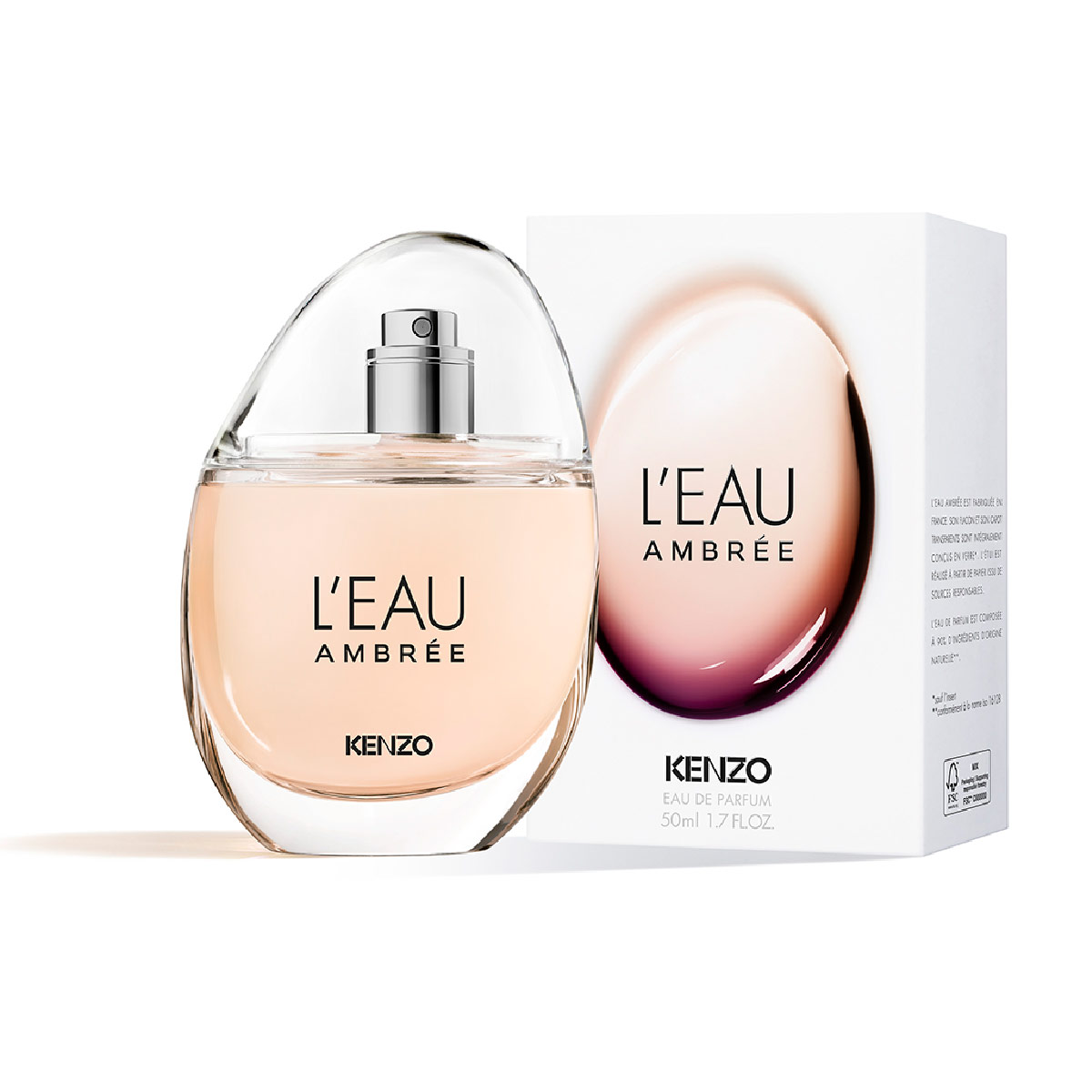 PERFUME KENZO L'EAU AMBRÉE UNISEX EDP 50ML - 7