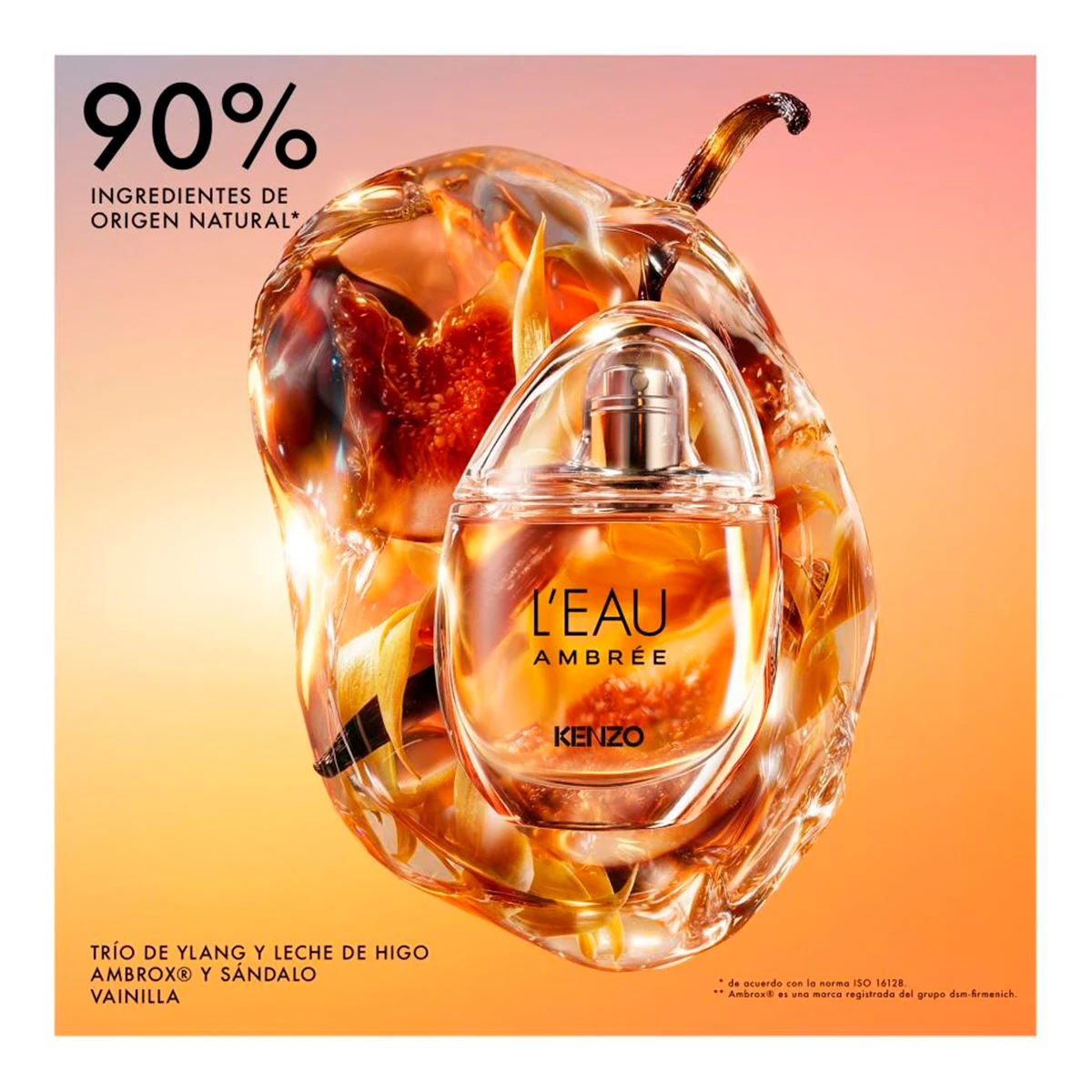 PERFUME KENZO L'EAU AMBRÉE UNISEX EDP 100ML - 2