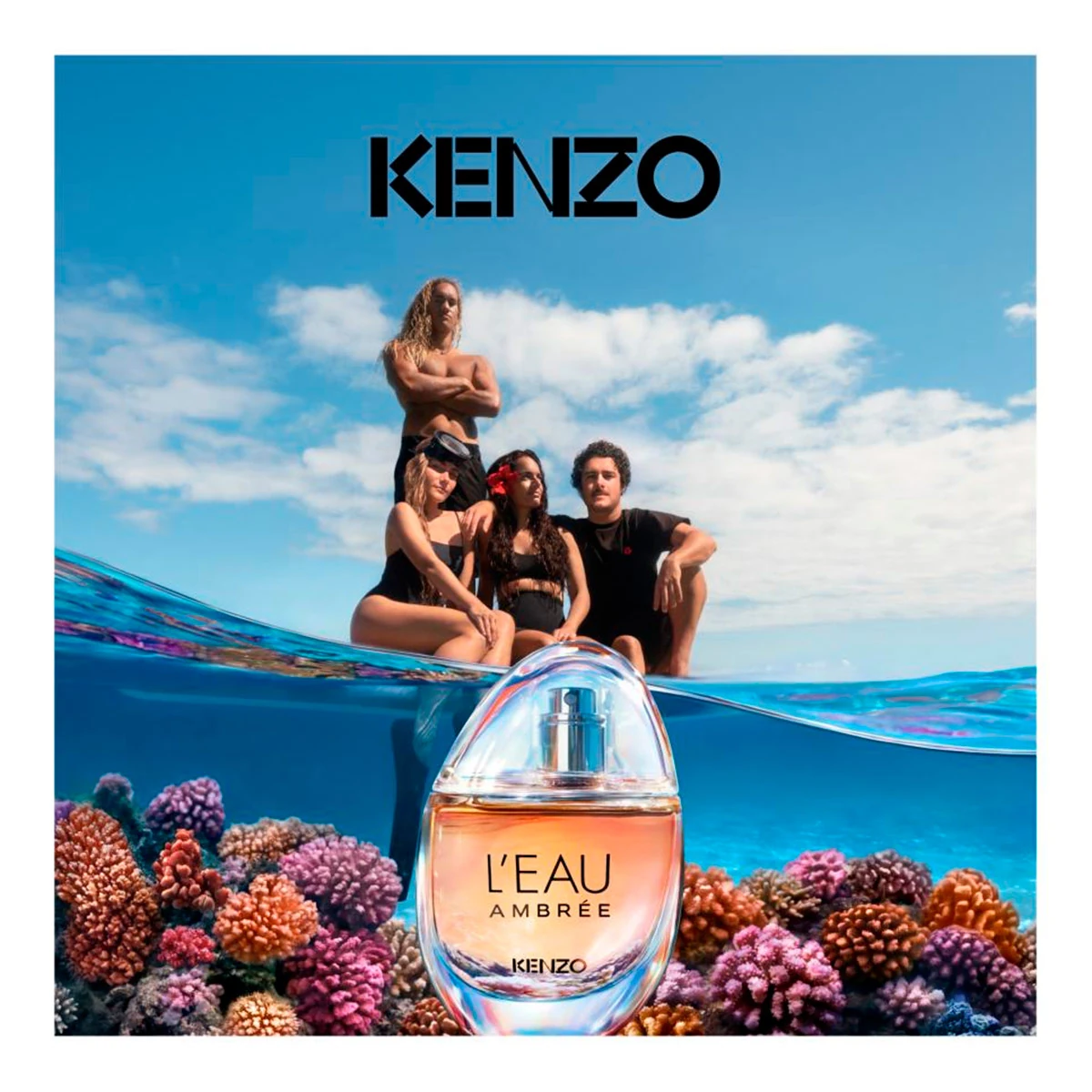 PERFUME KENZO L'EAU AMBRÉE UNISEX EDP 100ML - 5