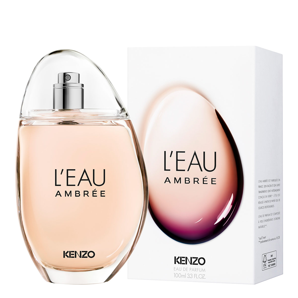 PERFUME KENZO L'EAU AMBRÉE UNISEX EDP 100ML - 7