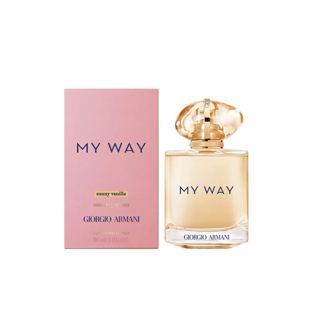 PERFUME GIORGIO ARMANI MY WAY YELLO SUNNI VAINILLA MUJER EDP 90ML - 2