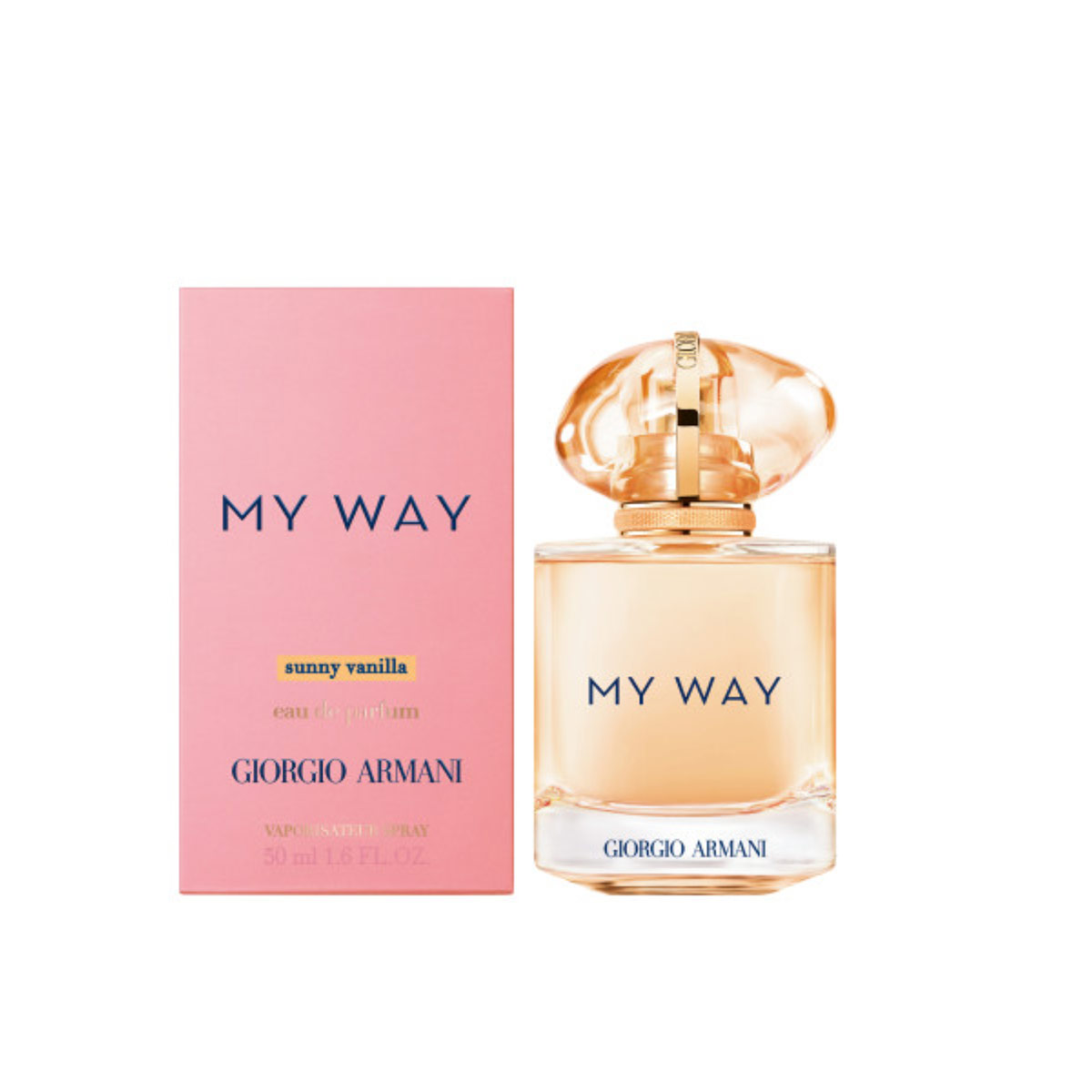 PERFUME GIORGIO ARMANI MY WAY YELLO SUNNI VAINILLA MUJER EDP 50ML - 2