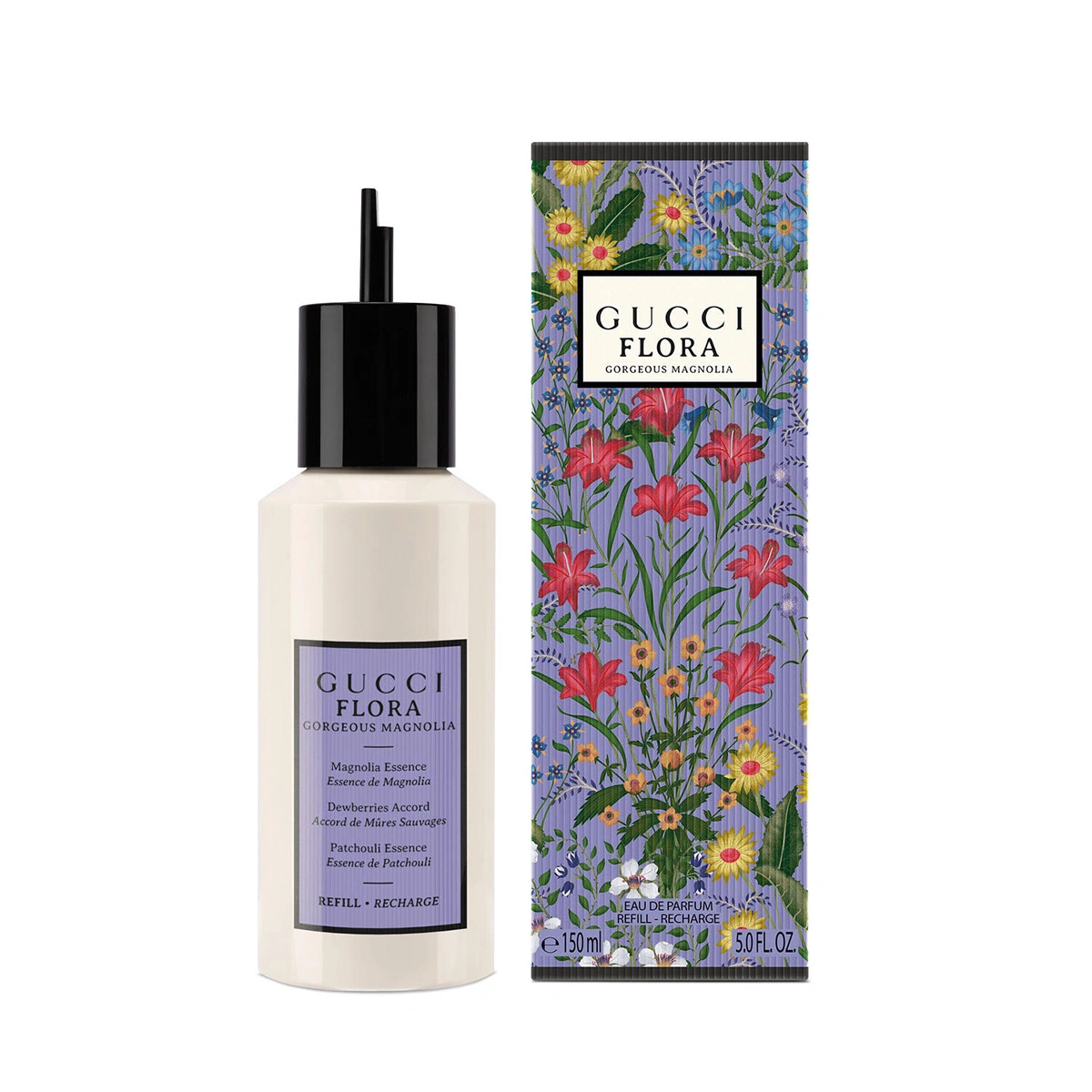 REFILL PERFUME GUCCI FLORA GORGEOUS MAGNOLIA MUJER EDP 150ML - 2