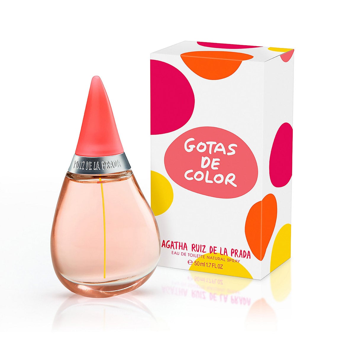 PERFUME AGATHA RUIZ DE LA PRADA GOTAS DE COLOR MUJER EDT 50ML - 1